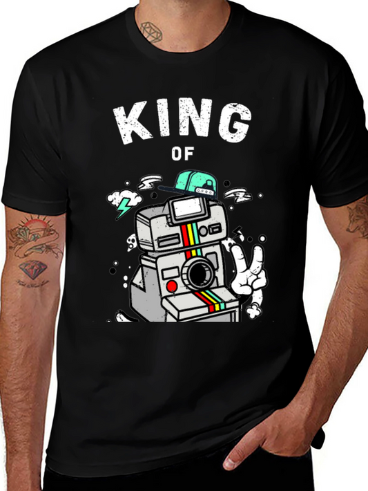 King of Camera T-Shirt - Photographer Gift