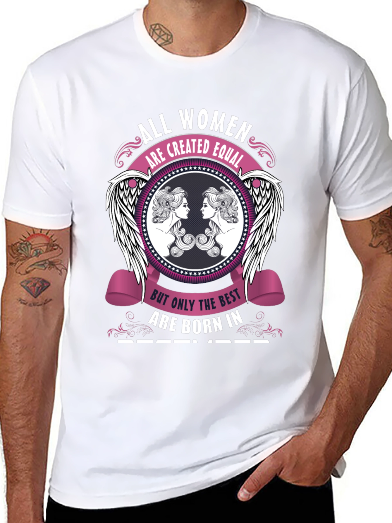All Women Are Created Equal December T-Shirt