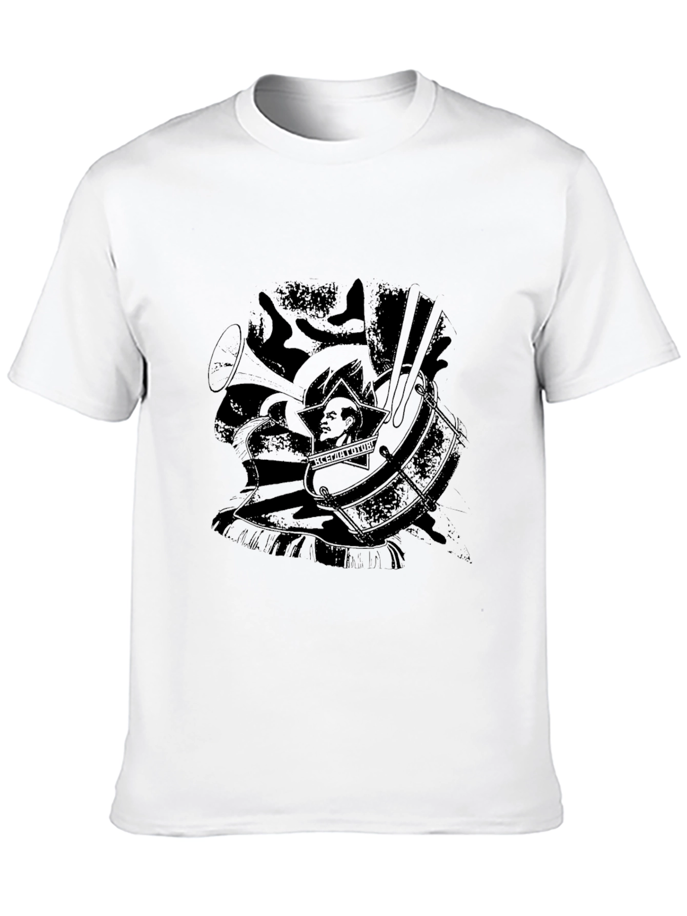 Lenin Drummer Graphic Tee