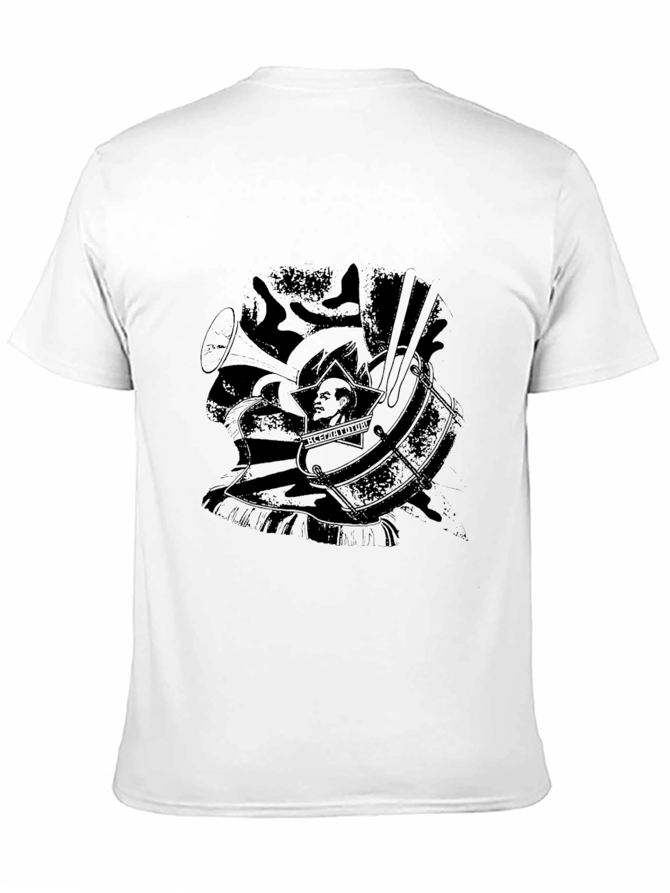 Lenin Drummer Graphic Tee