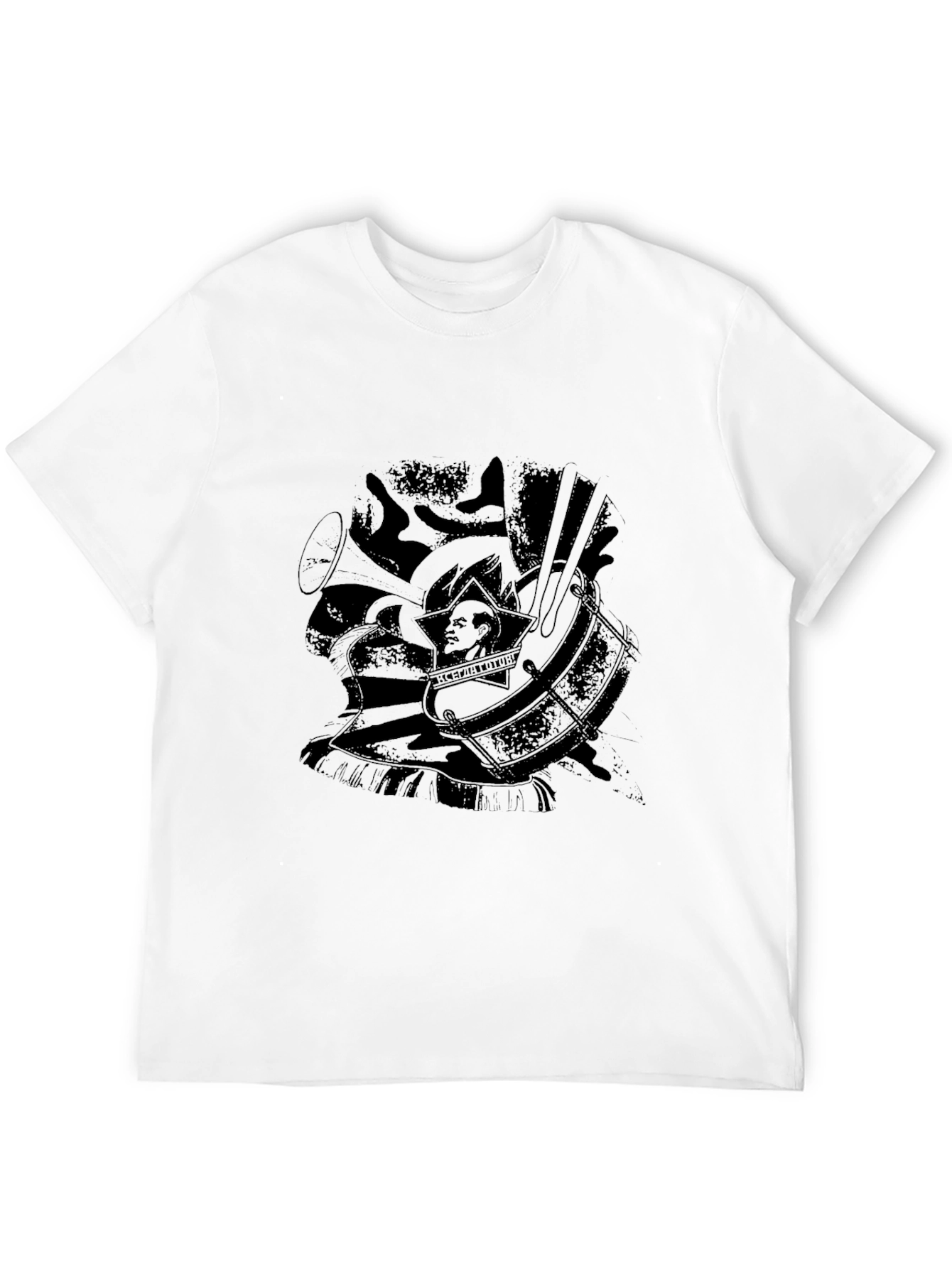 Lenin Drummer Graphic Tee