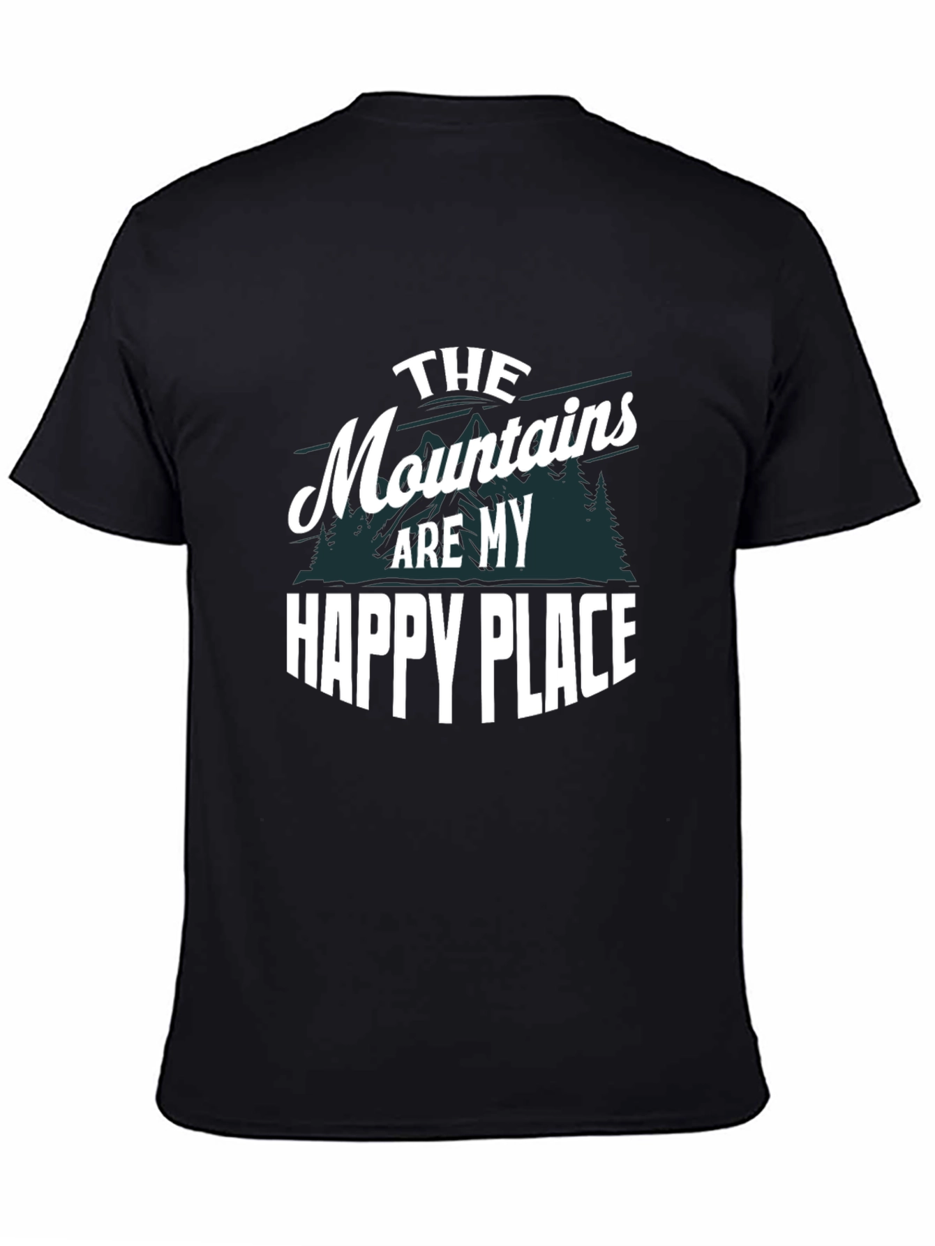Mountains Are My Happy Place Graphic Tee