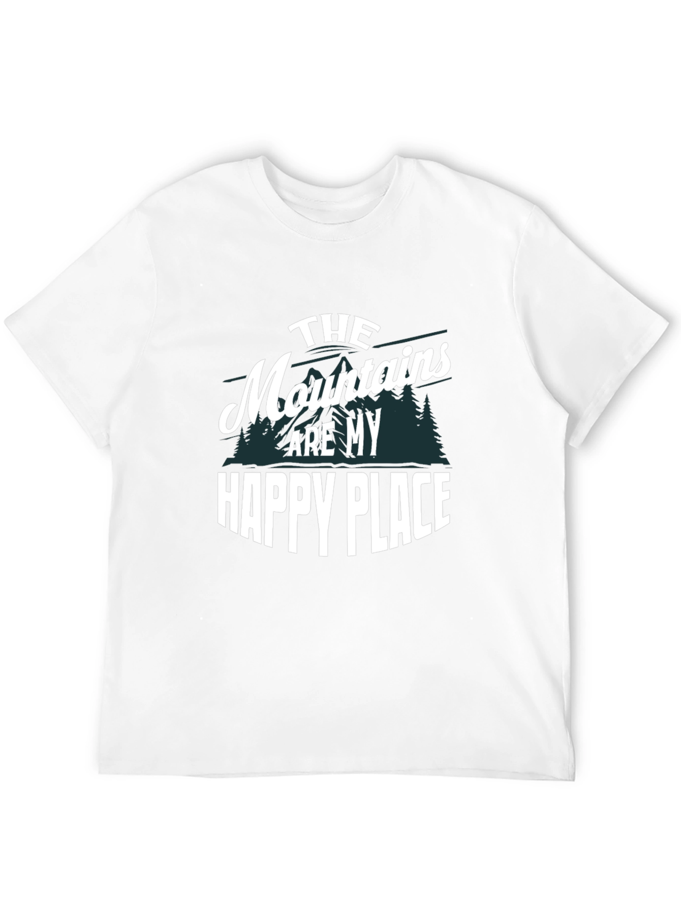 Mountains Are My Happy Place Graphic Tee