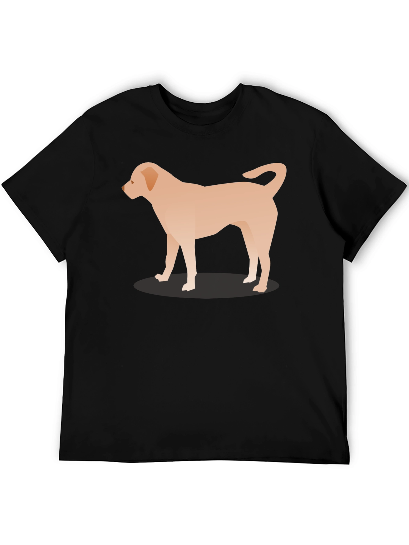 Dog Graphic Tee - Black Unisex T-Shirt