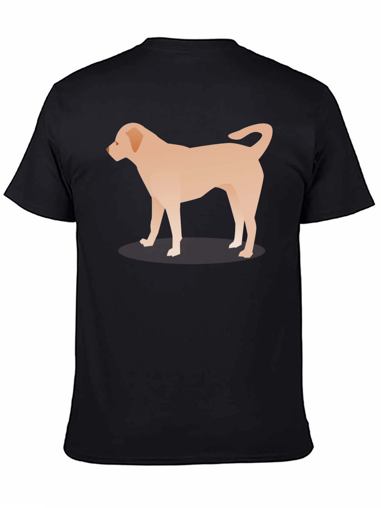 Dog Graphic Tee - Black Unisex T-Shirt
