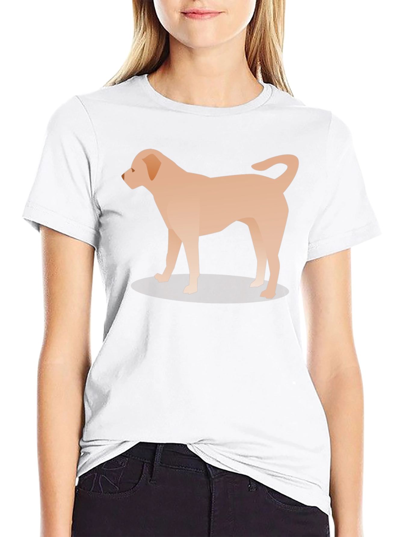 Dog Graphic Tee - Black Unisex T-Shirt