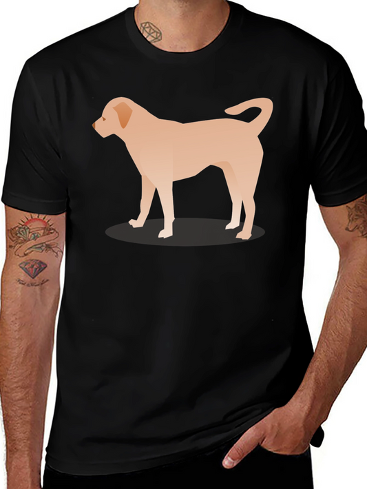 Dog Graphic Tee - Black Unisex T-Shirt