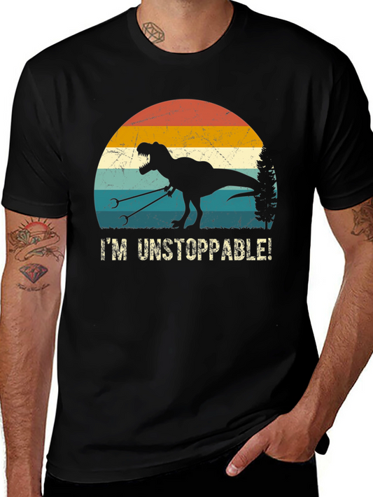 Im Unstoppable Dinosaur Graphic Tee