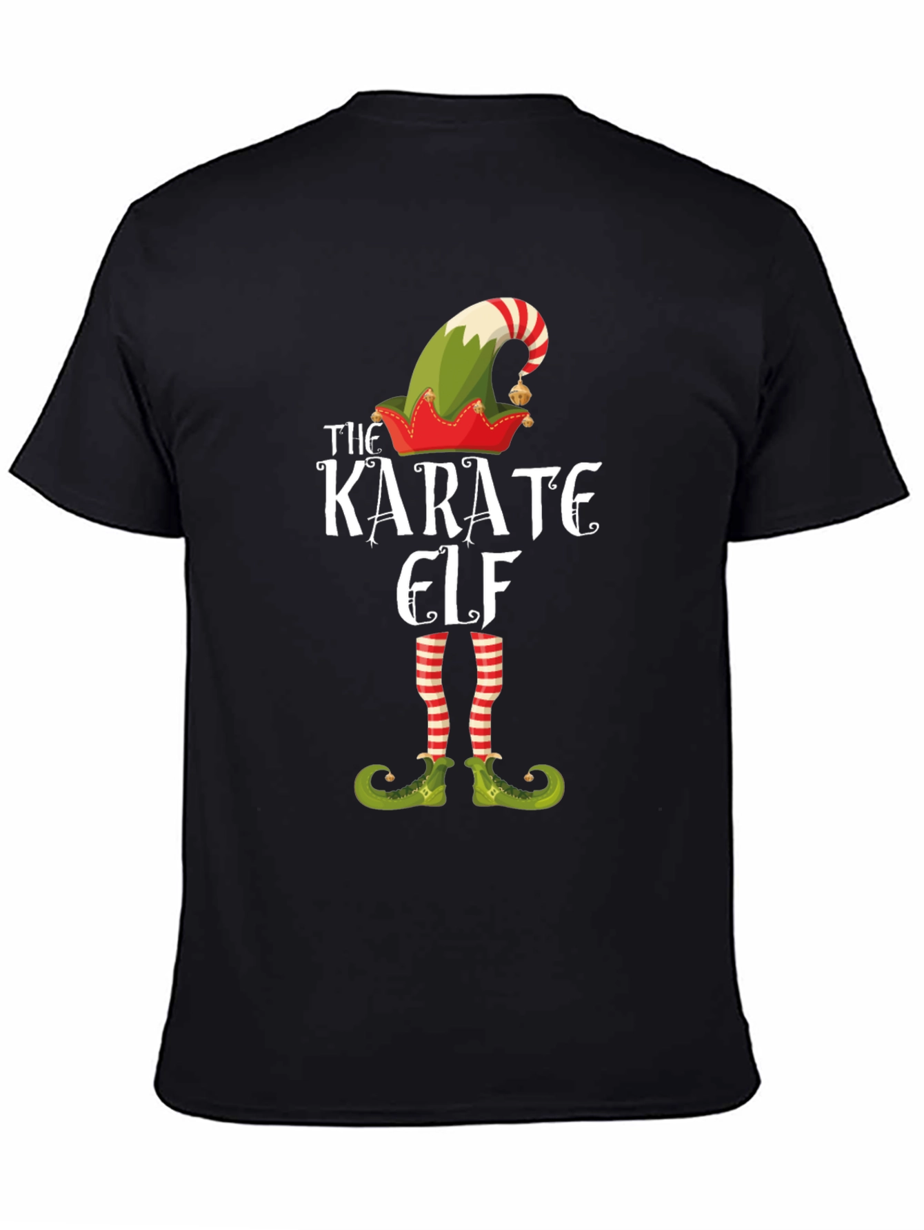 Karate Elf Graphic Tee - Holiday Fun
