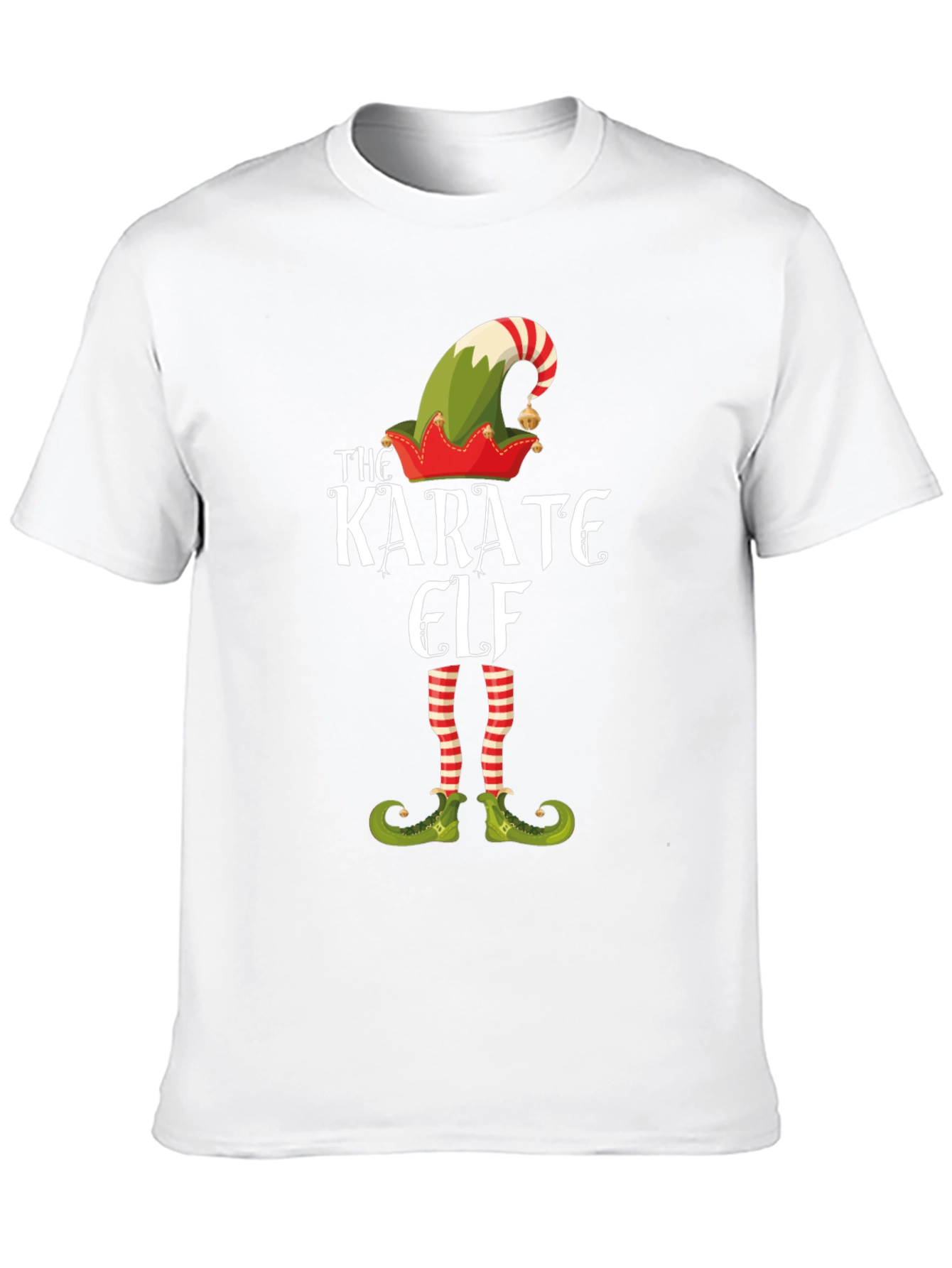 Karate Elf Graphic Tee - Holiday Fun