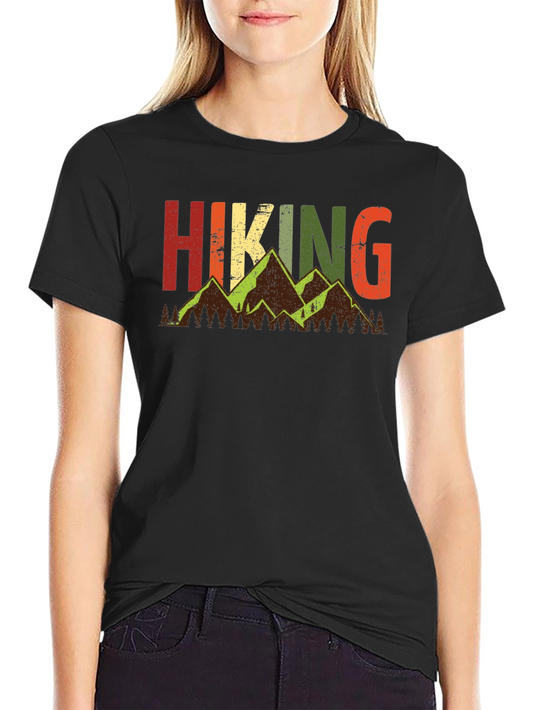 Hiking Mountains Graphic Tee - Adventure Awaits!