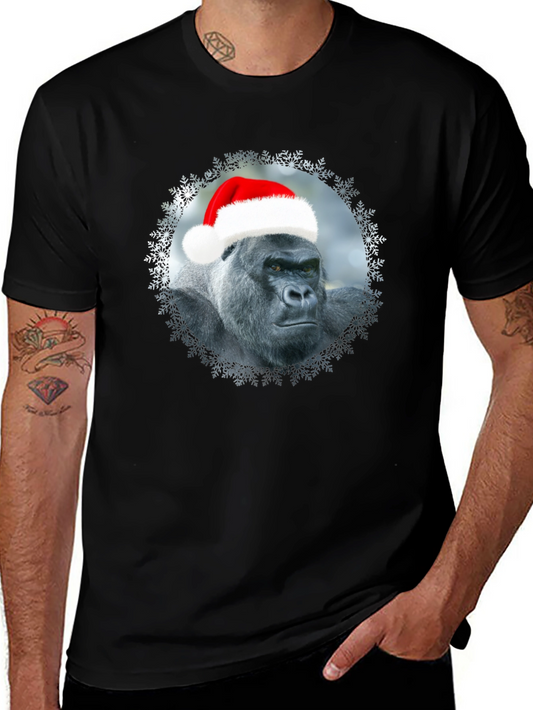 Festive Gorilla Graphic Tee