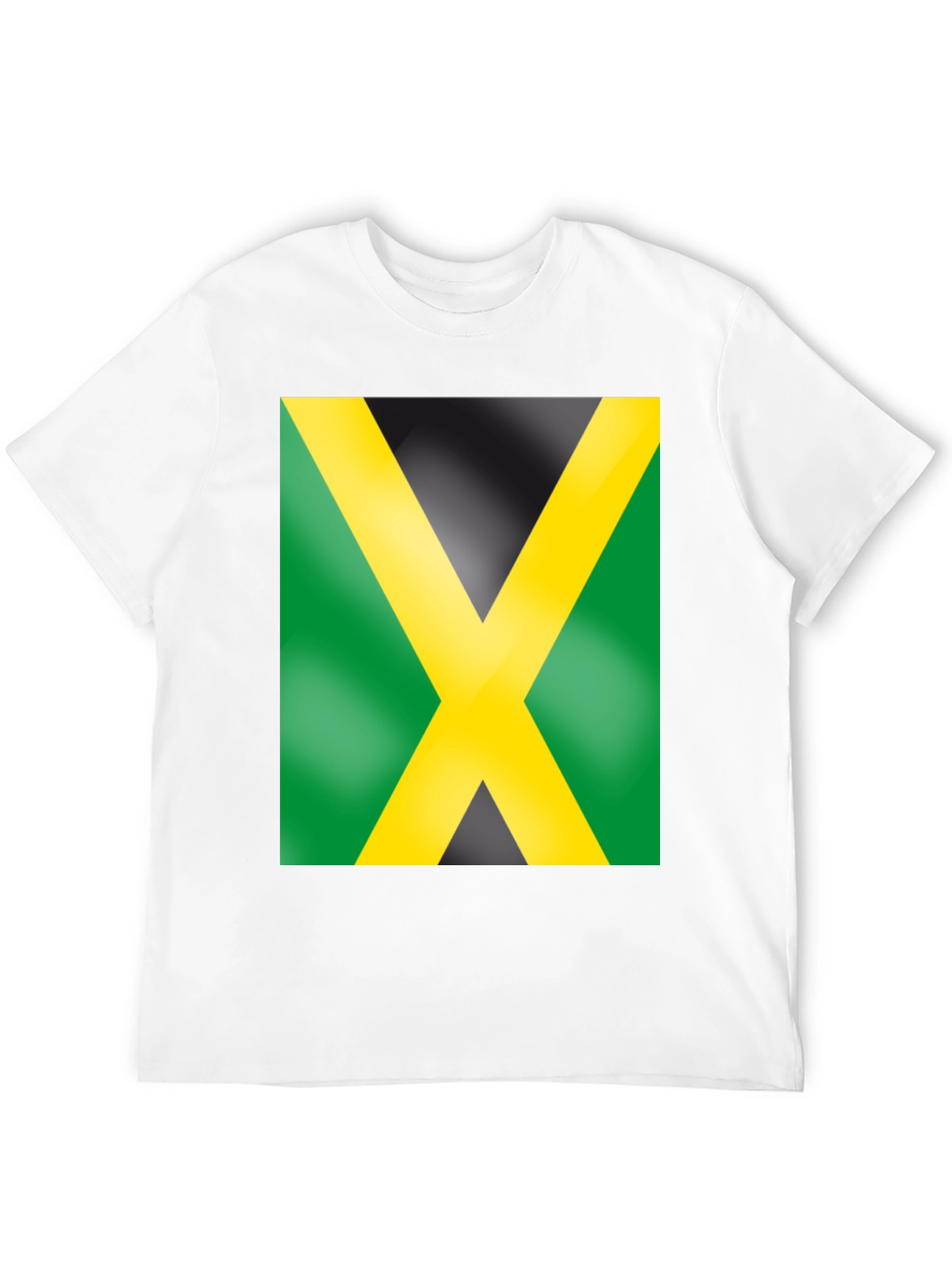 Jamaica Flag Graphic Tee - Black