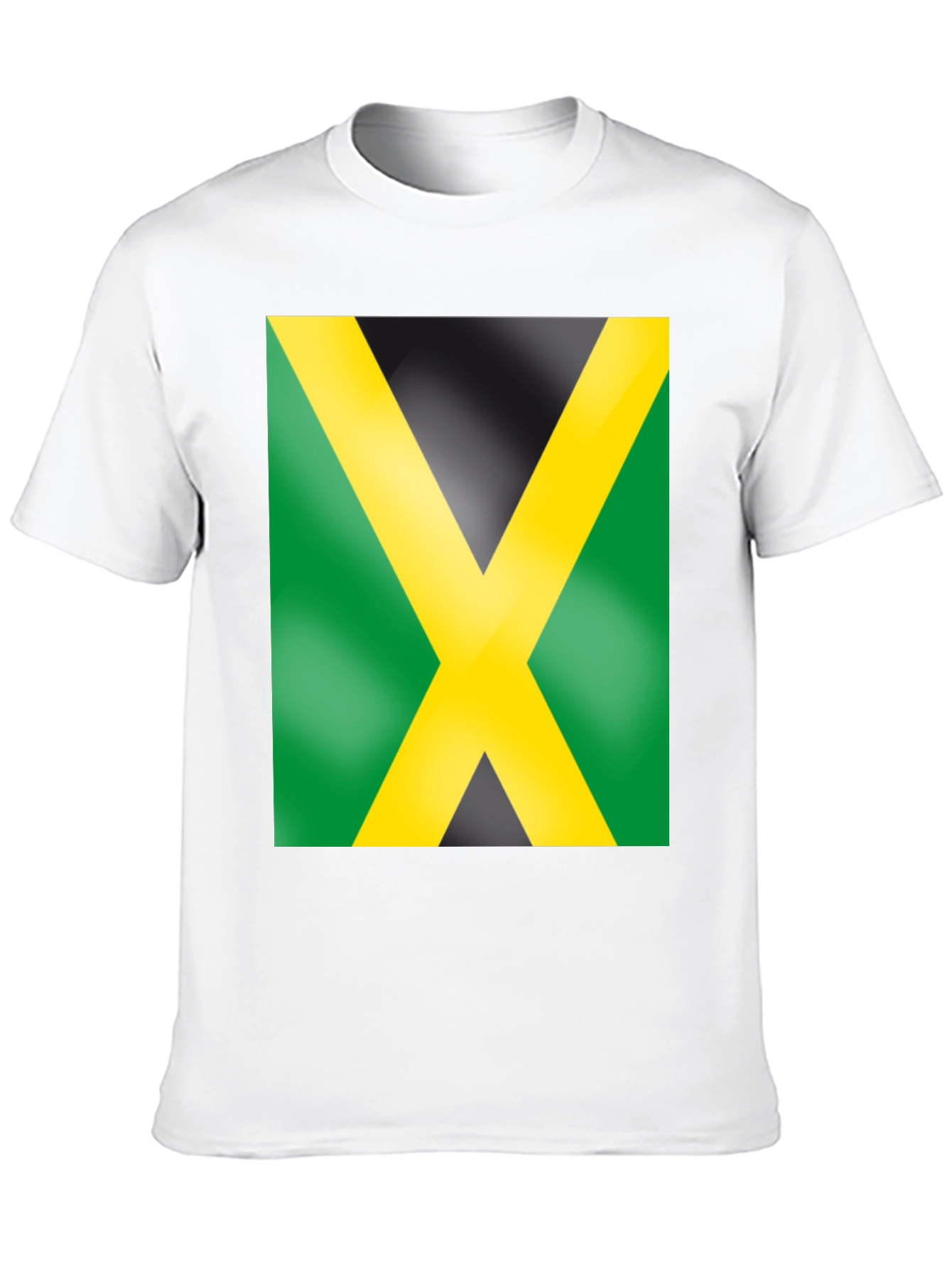 Jamaica Flag Graphic Tee - Black