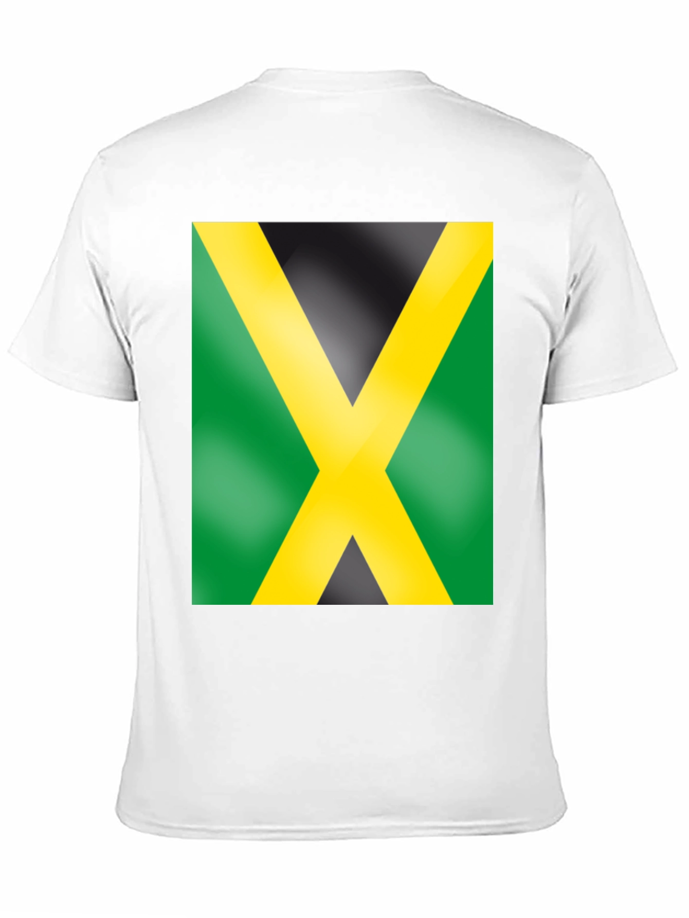 Jamaica Flag Graphic Tee - Black