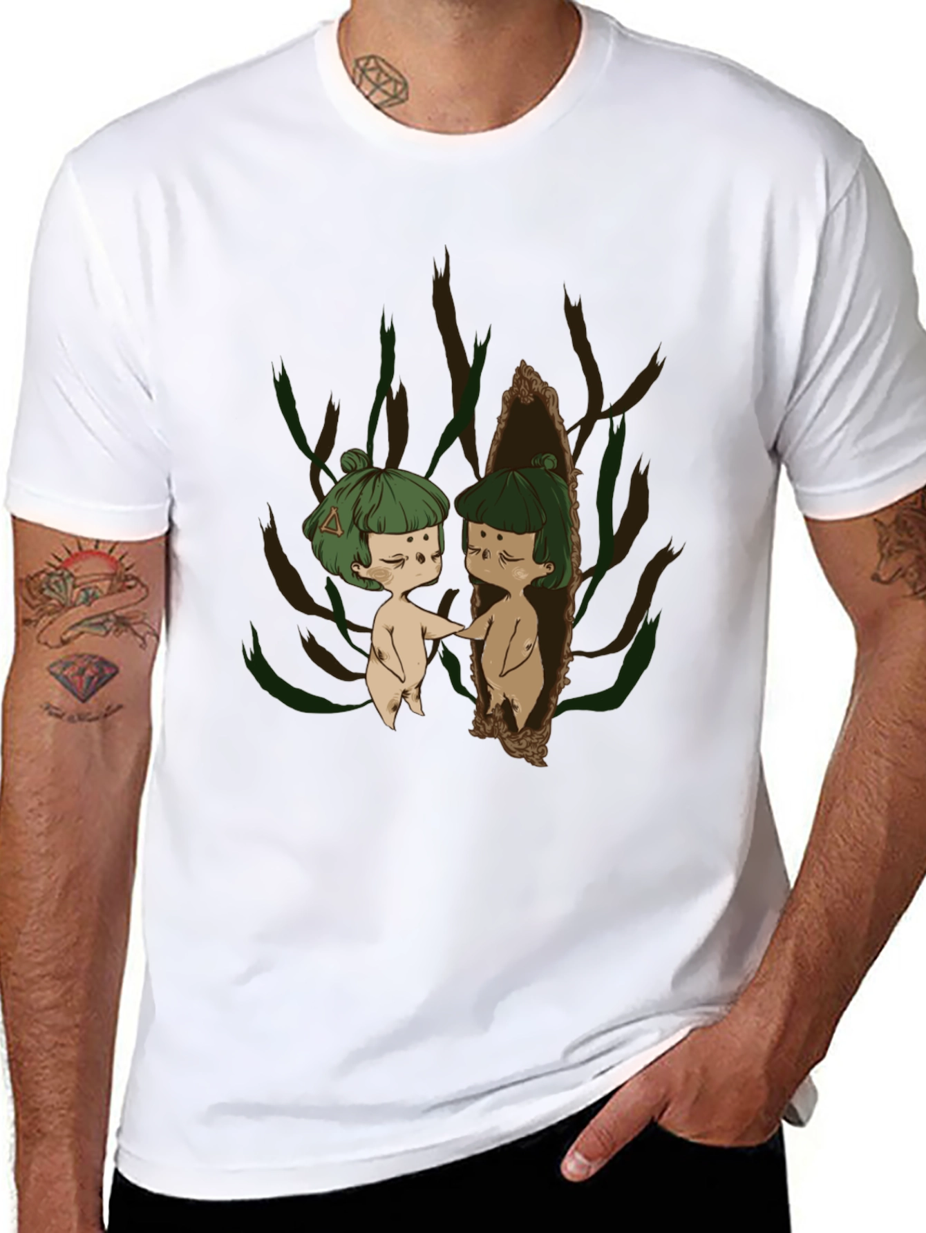 Mirror Image Graphic Tee