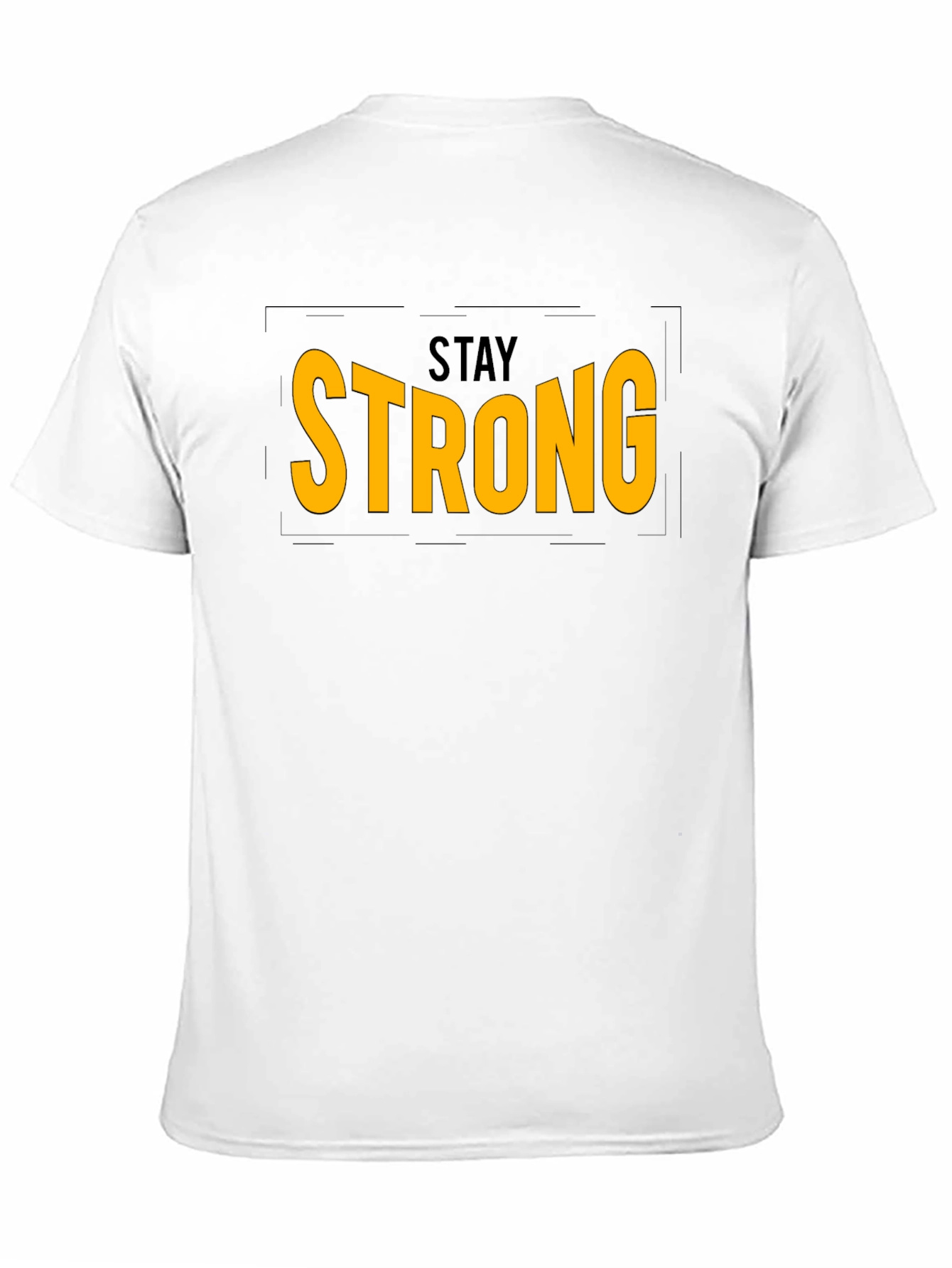 Stay Strong Graphic T-Shirt - Black