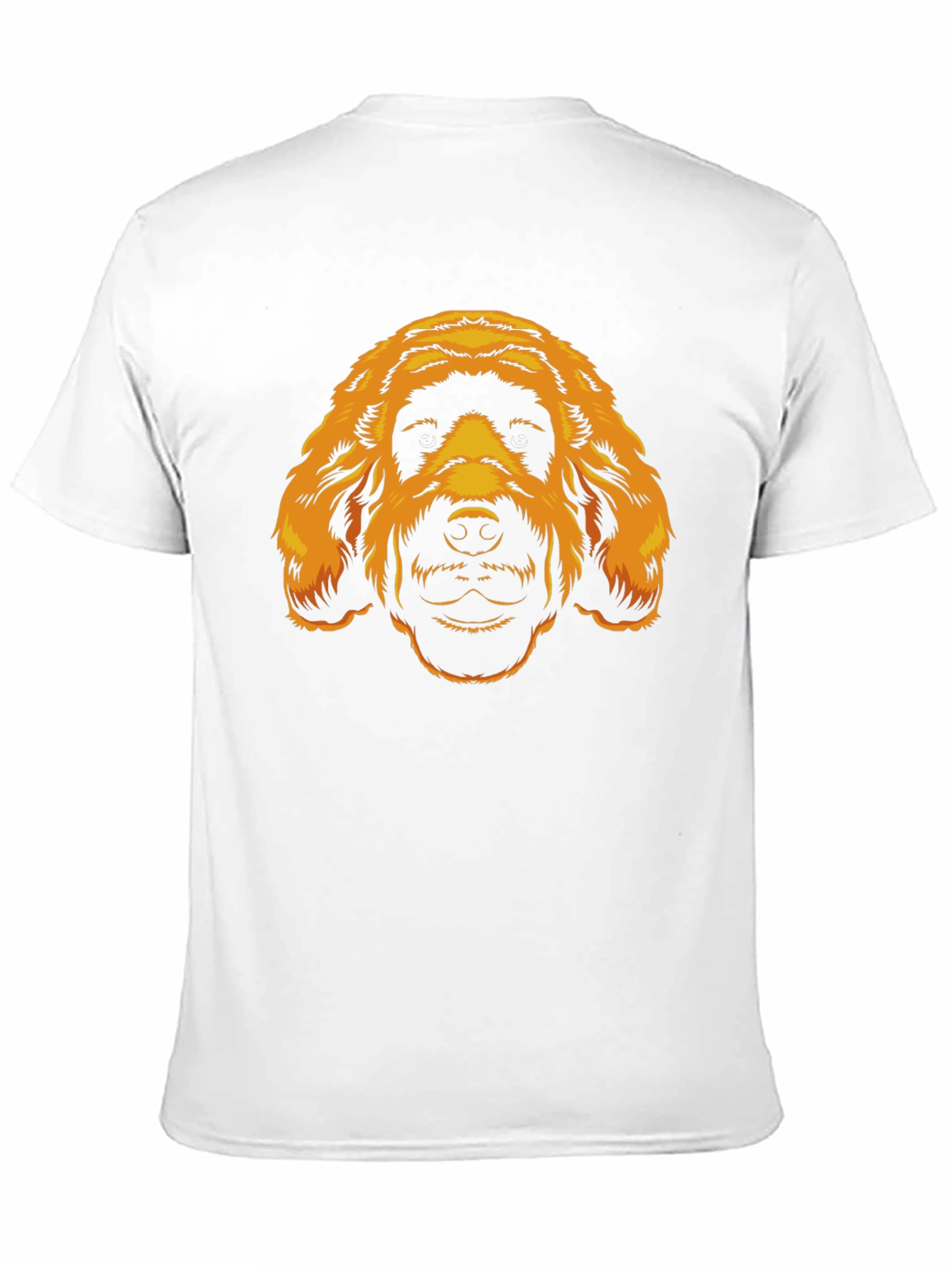 Dog Graphic Print Black T-Shirt