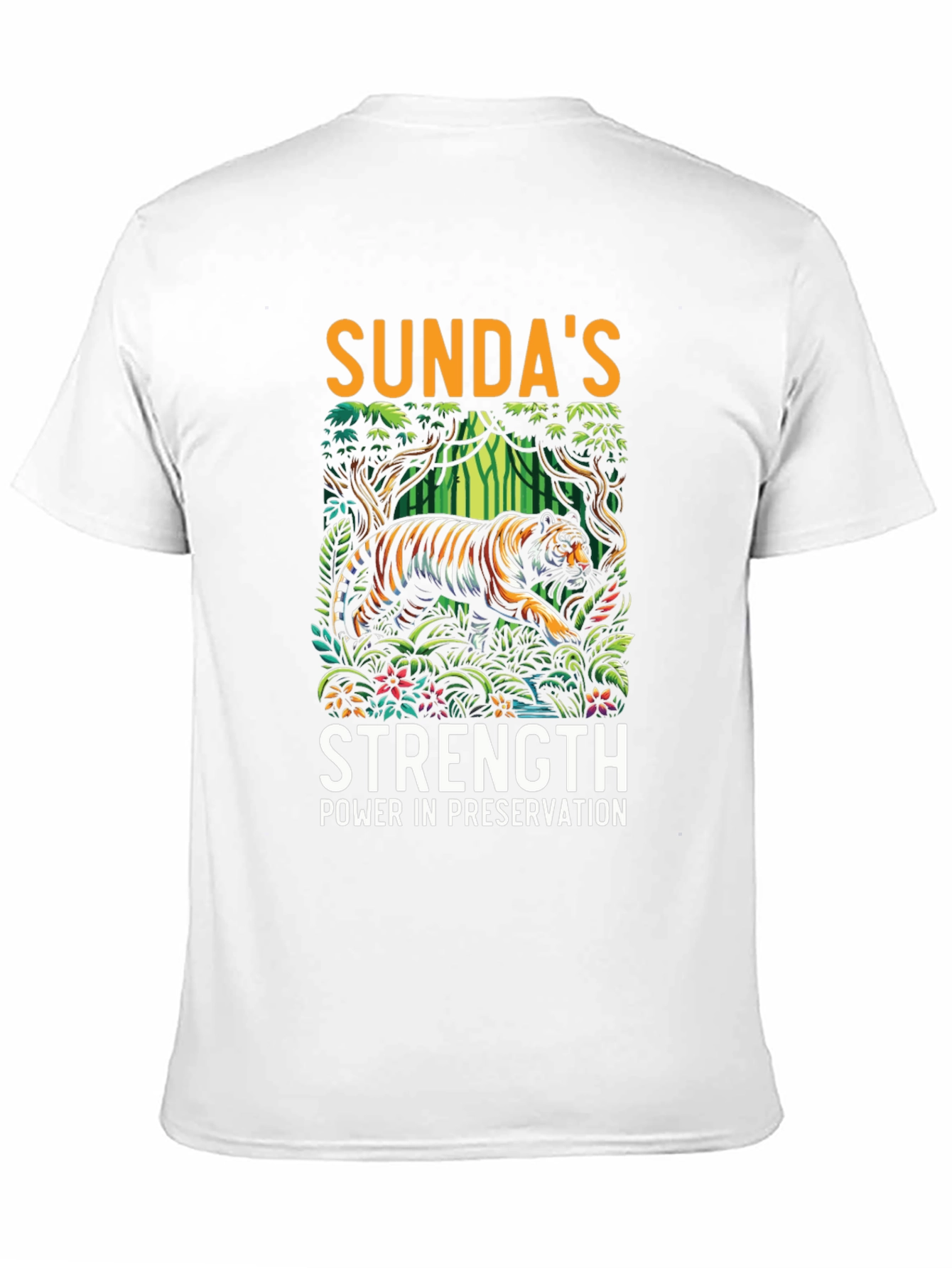Sundas Strength Tiger Graphic Tee