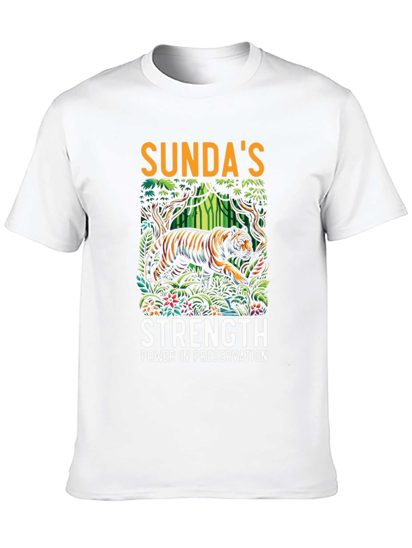 Sundas Strength Tiger Graphic Tee