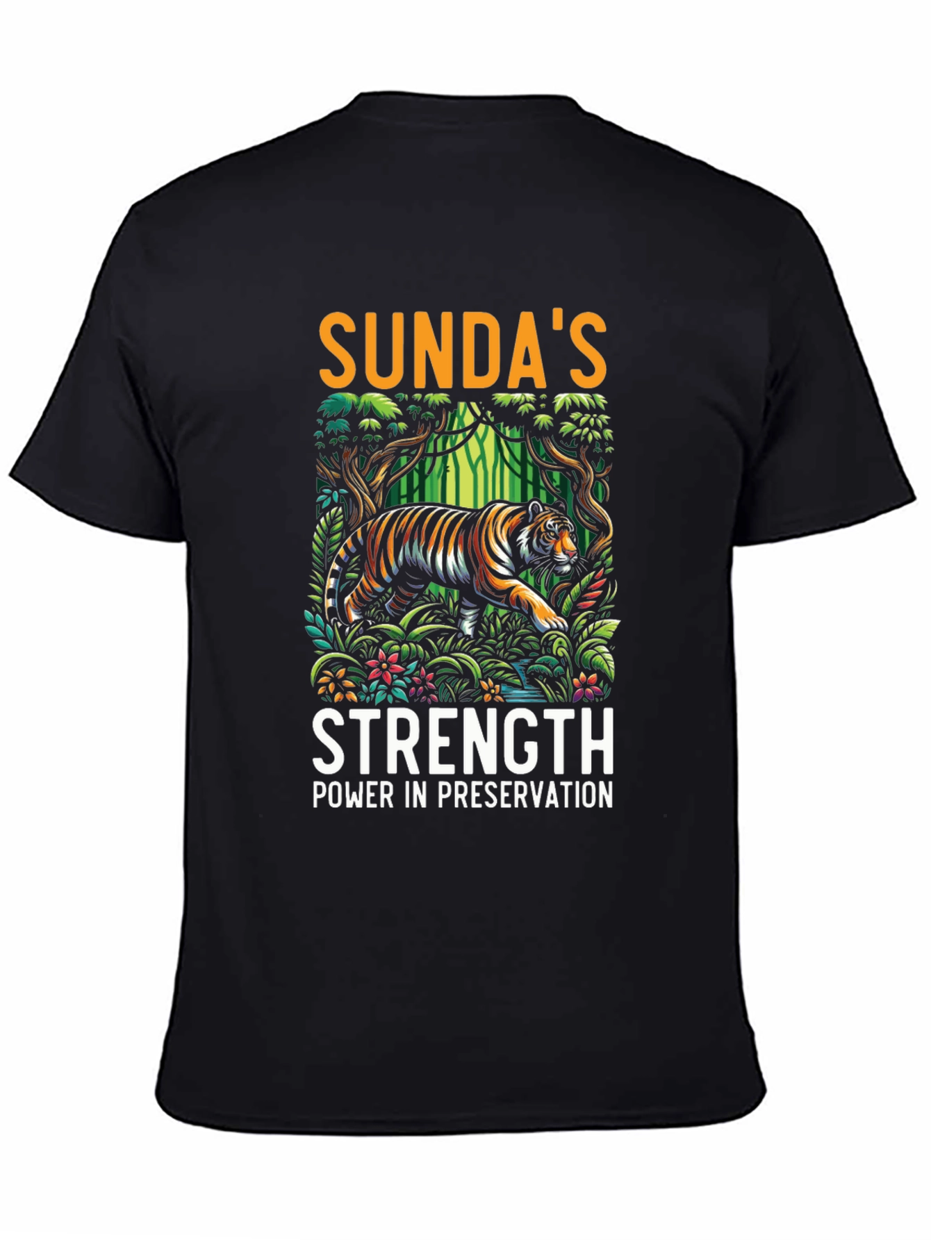 Sundas Strength Tiger Graphic Tee