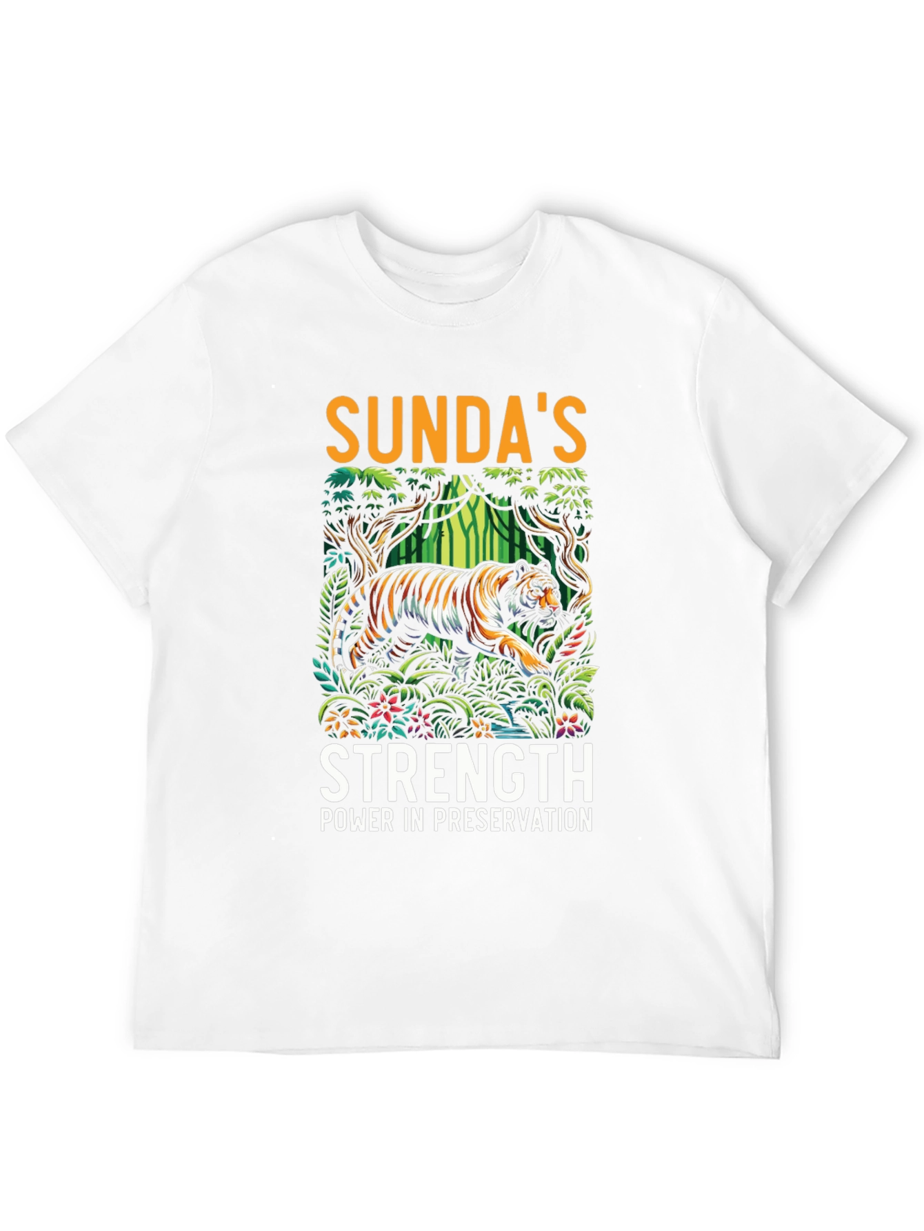 Sundas Strength Tiger Graphic Tee