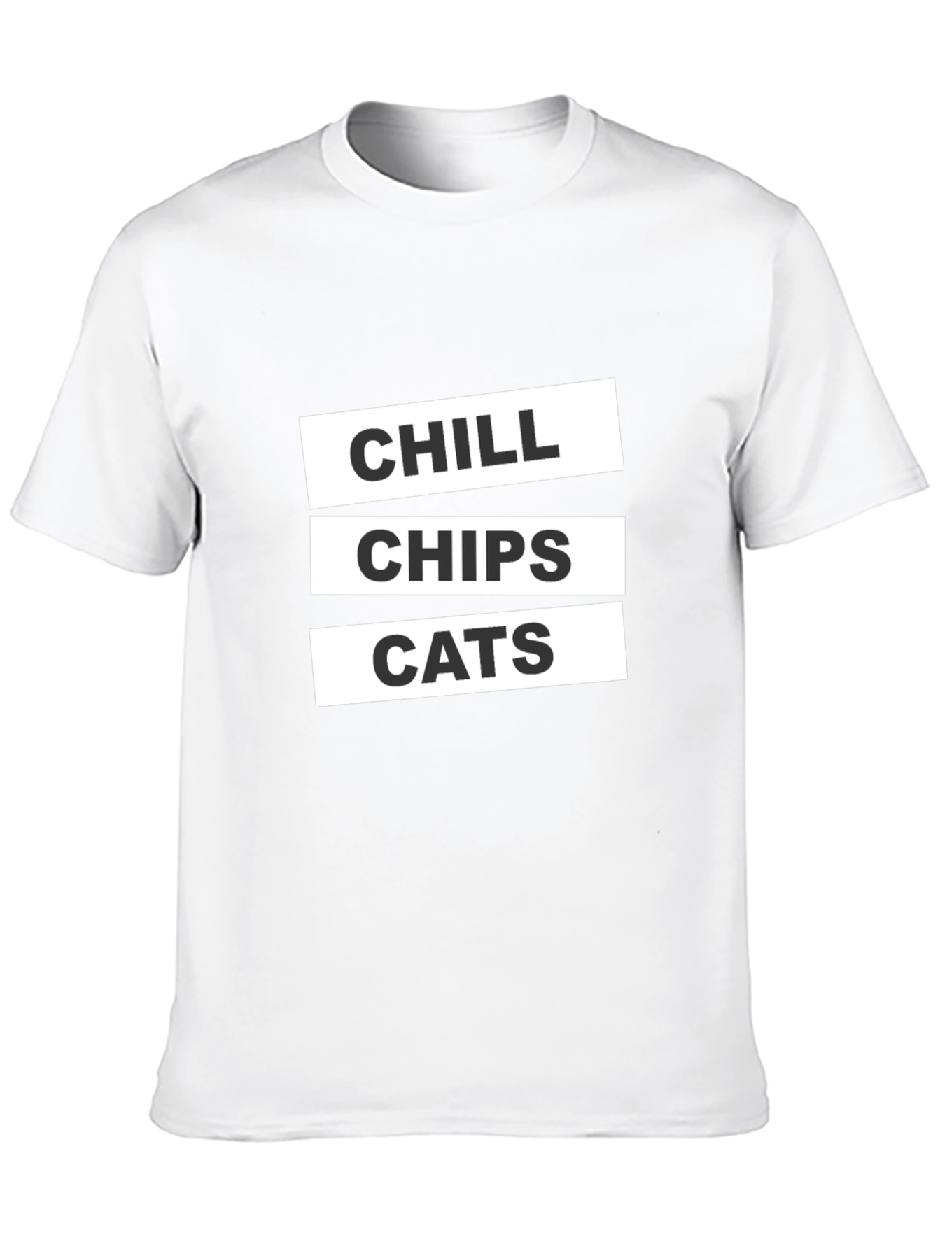 Chill Chips Cats Graphic Tee