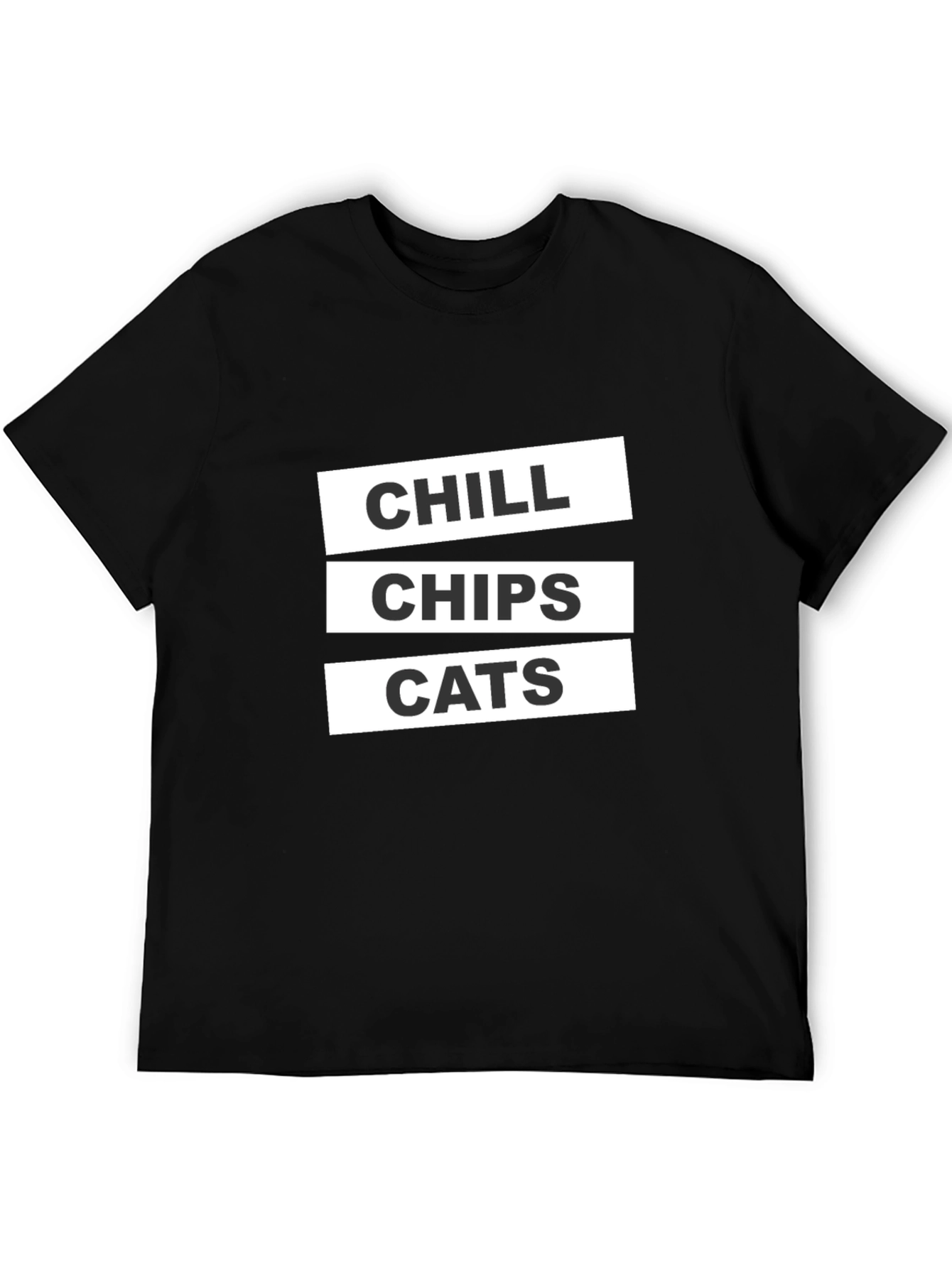 Chill Chips Cats Graphic Tee
