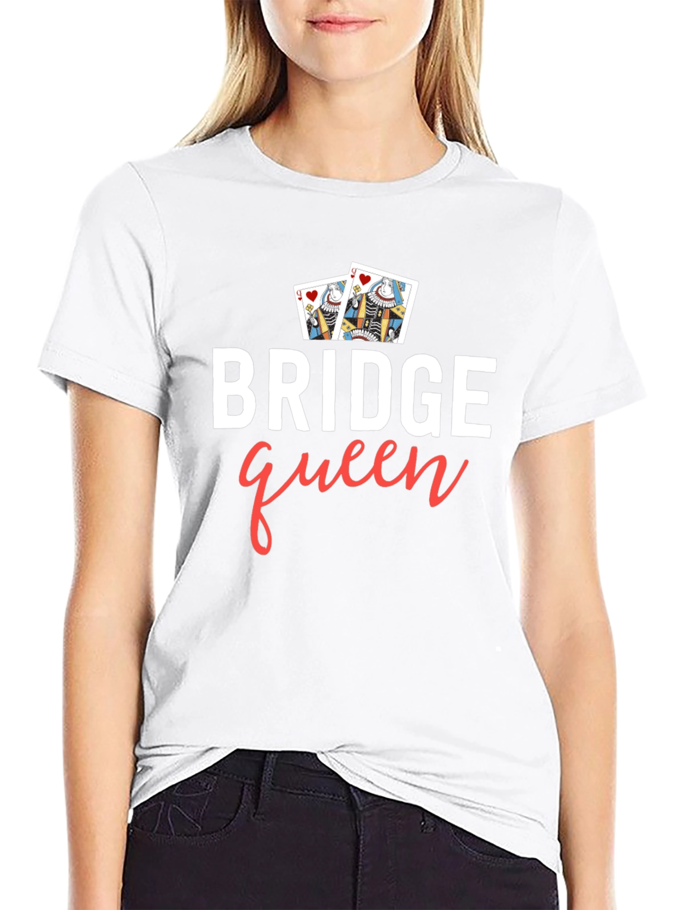 Bridge Queen Black Graphic Tee