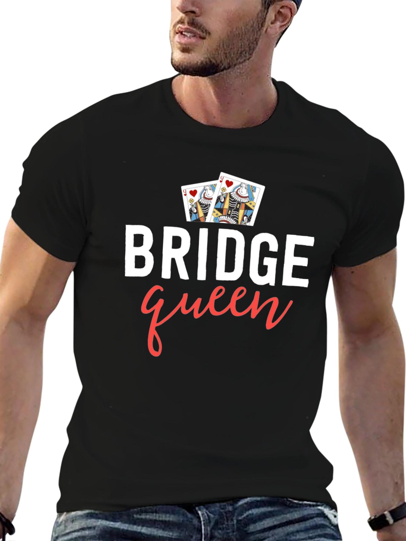 Bridge Queen Black Graphic Tee