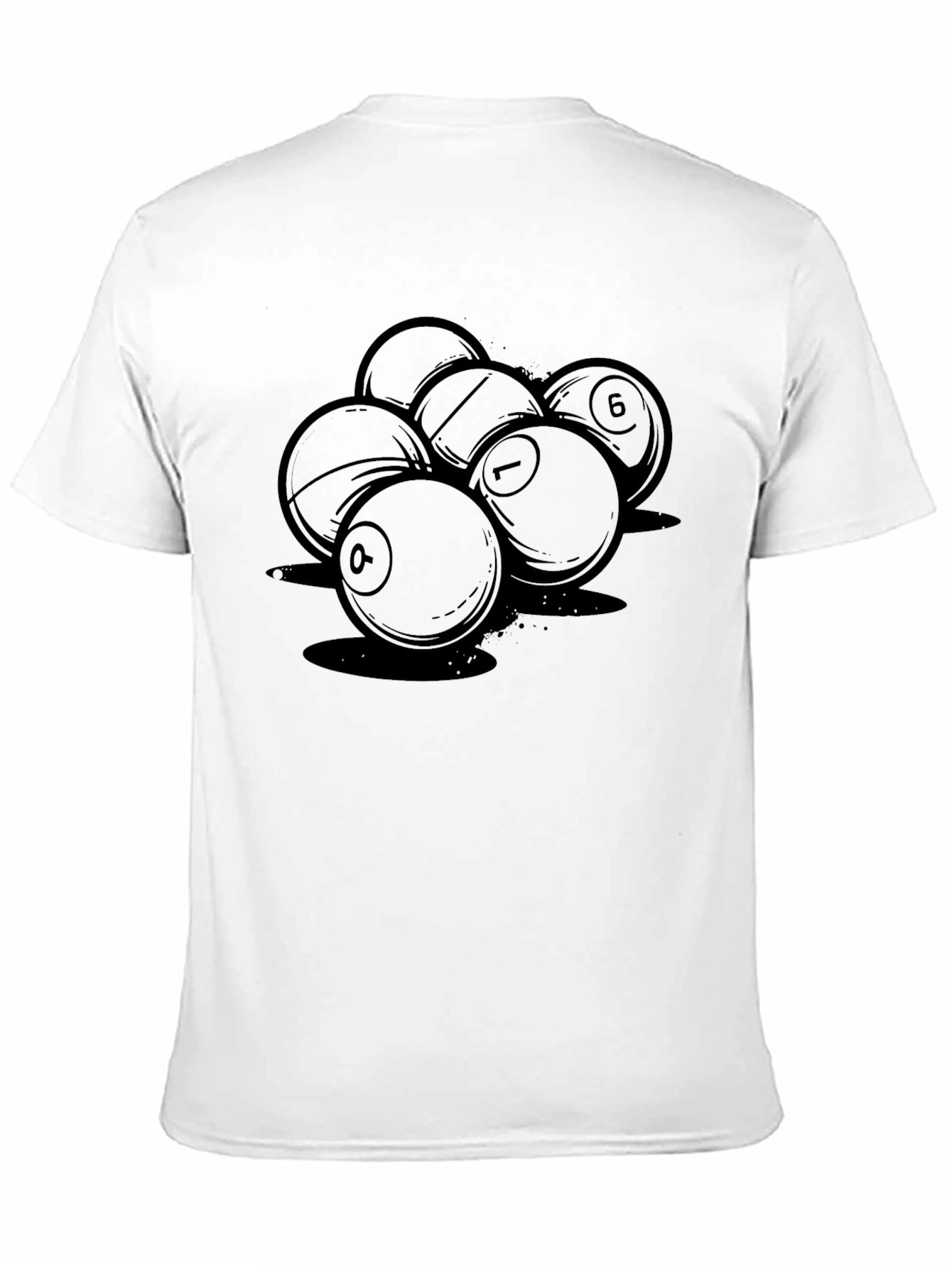 Billiards Graphic Tee - Cool Balls Design!