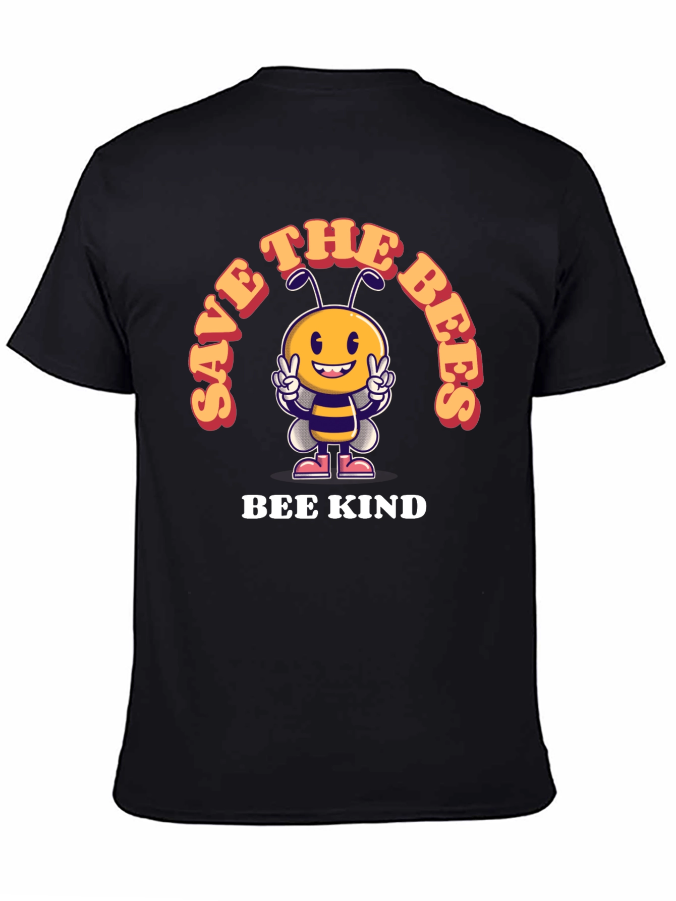 Save the Bees T-Shirt - Bee Kind Design