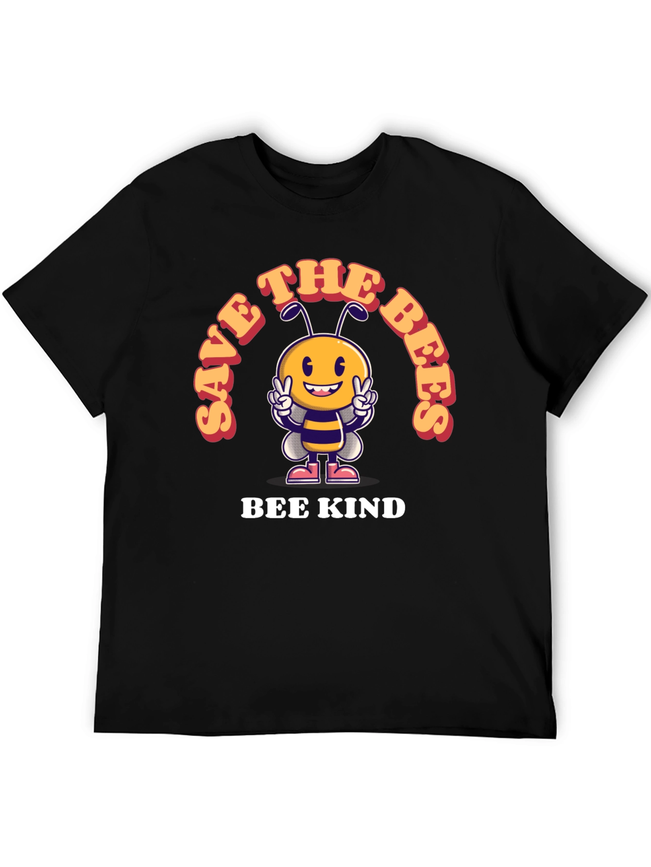 Save the Bees T-Shirt - Bee Kind Design