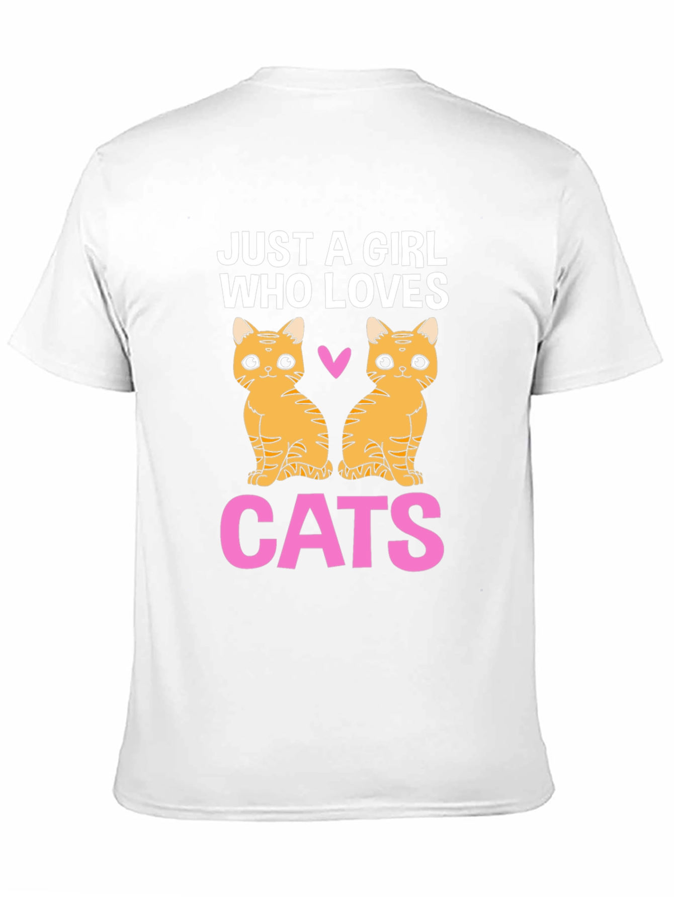 Just A Girl Who Loves Cats Graphic Tee