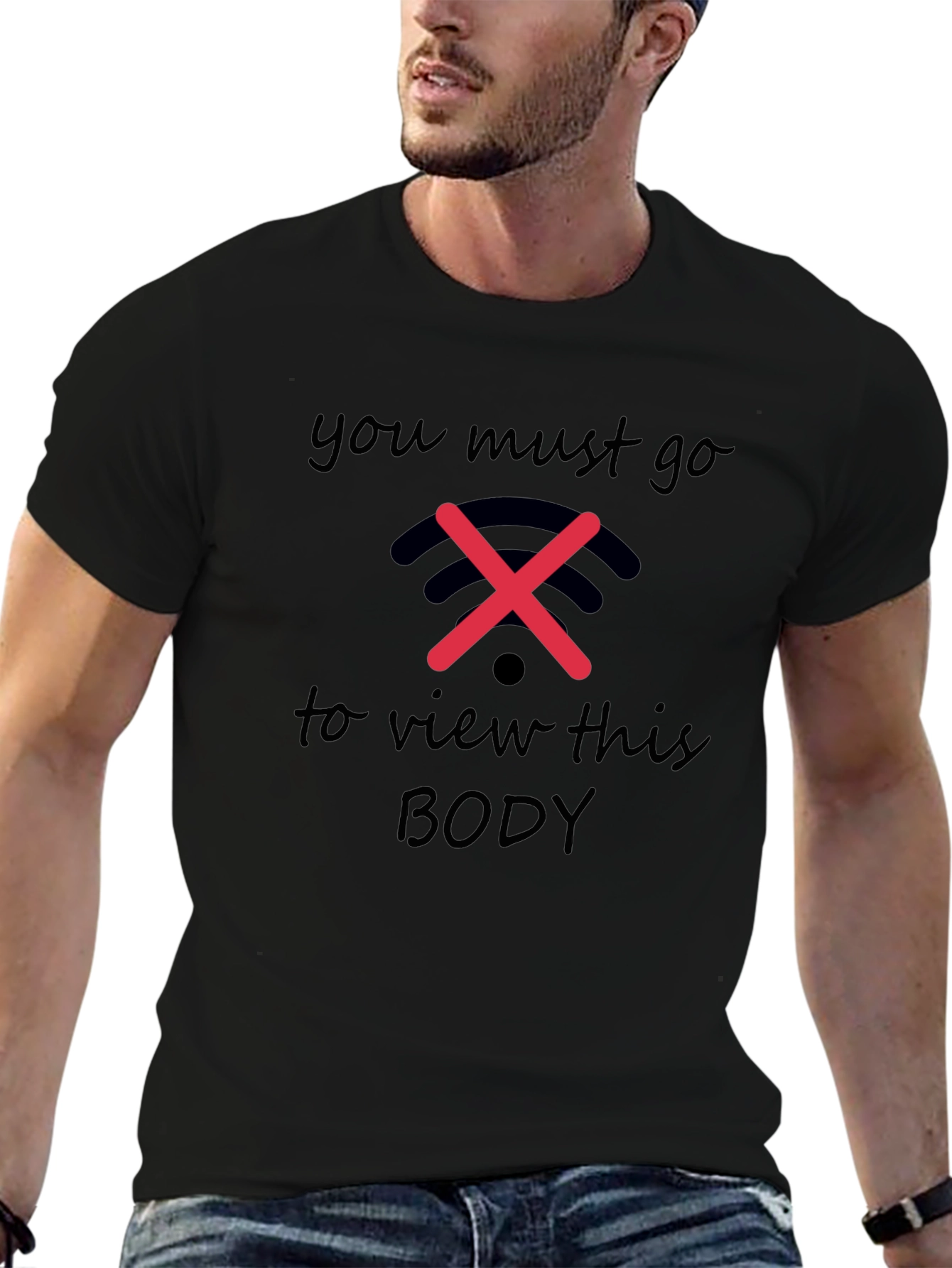Offline Mode T-Shirt - View This Body