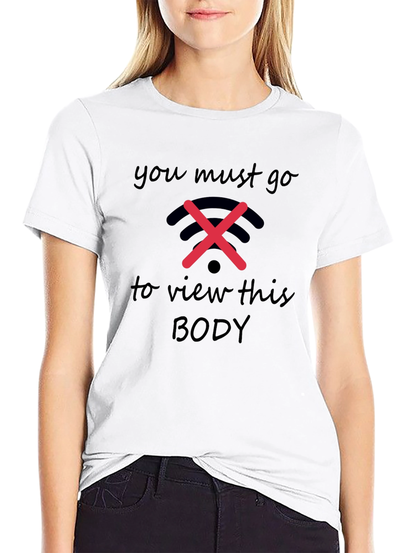 Offline Mode T-Shirt - View This Body