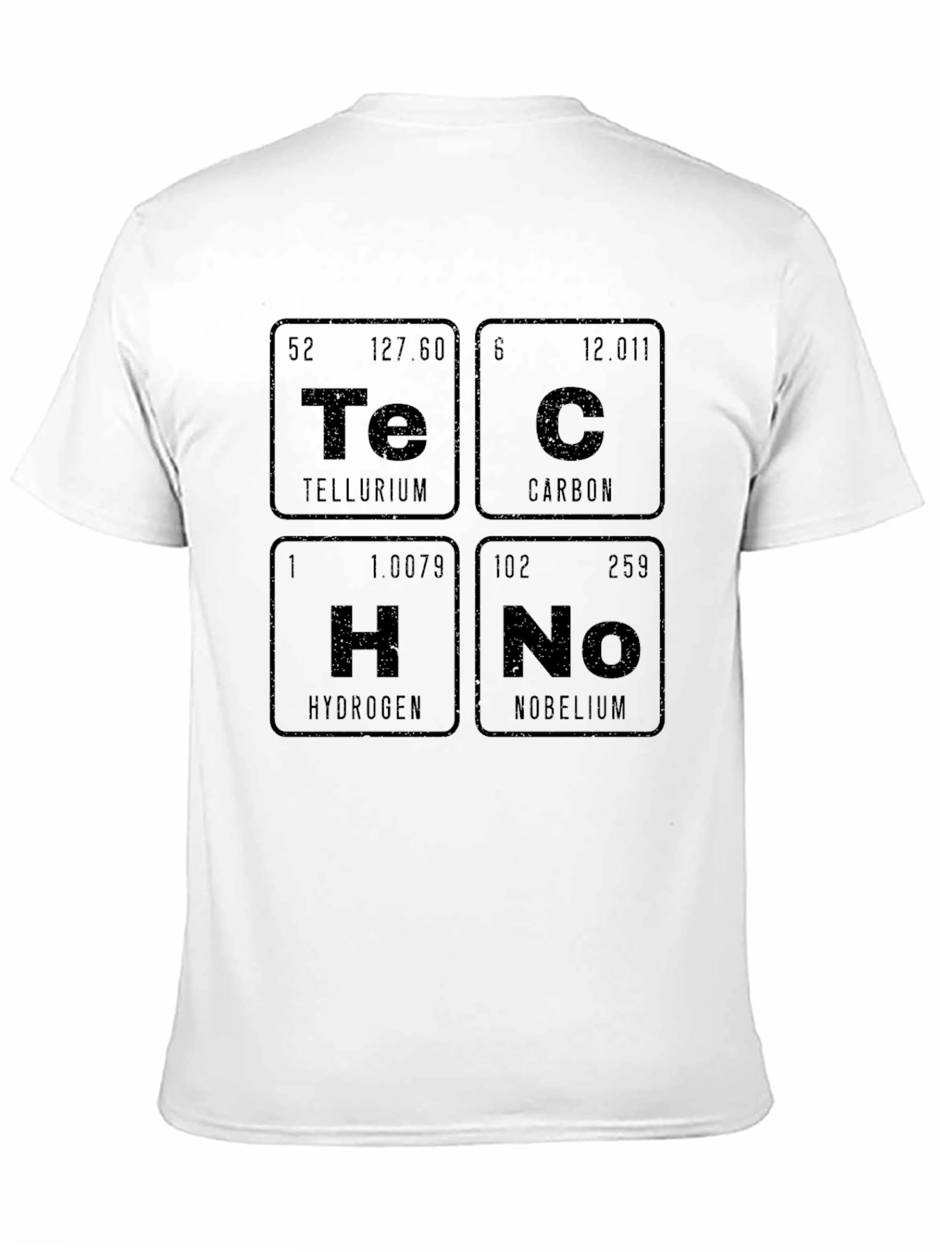 Periodic Table TECHNO T-Shirt - Science Humor