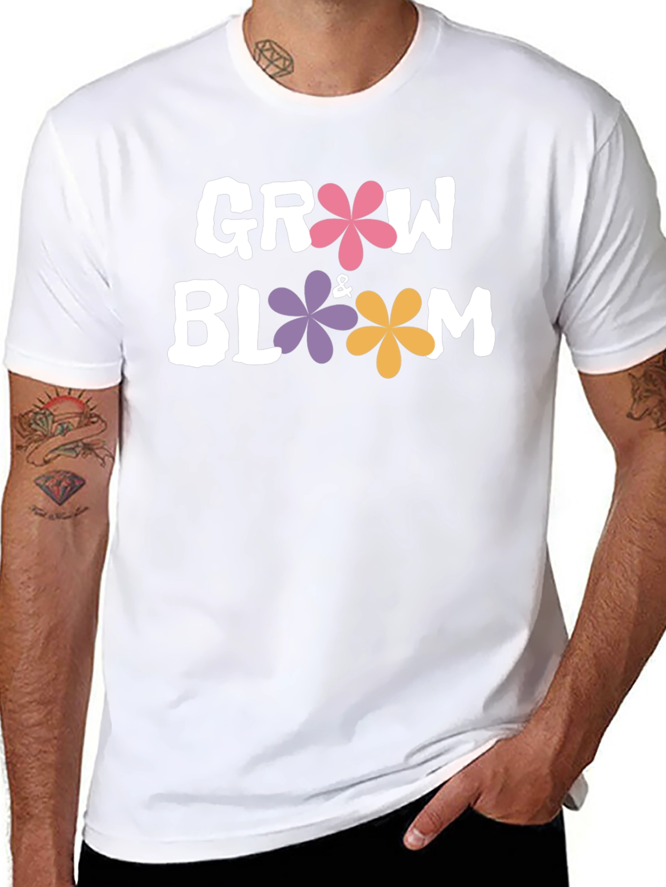 Grow and Bloom Floral T-Shirt