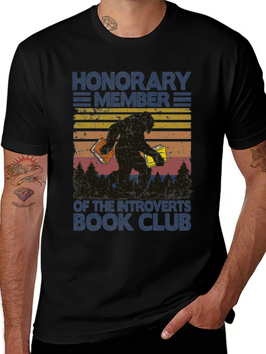 Honorary Introvert Book Club T-Shirt