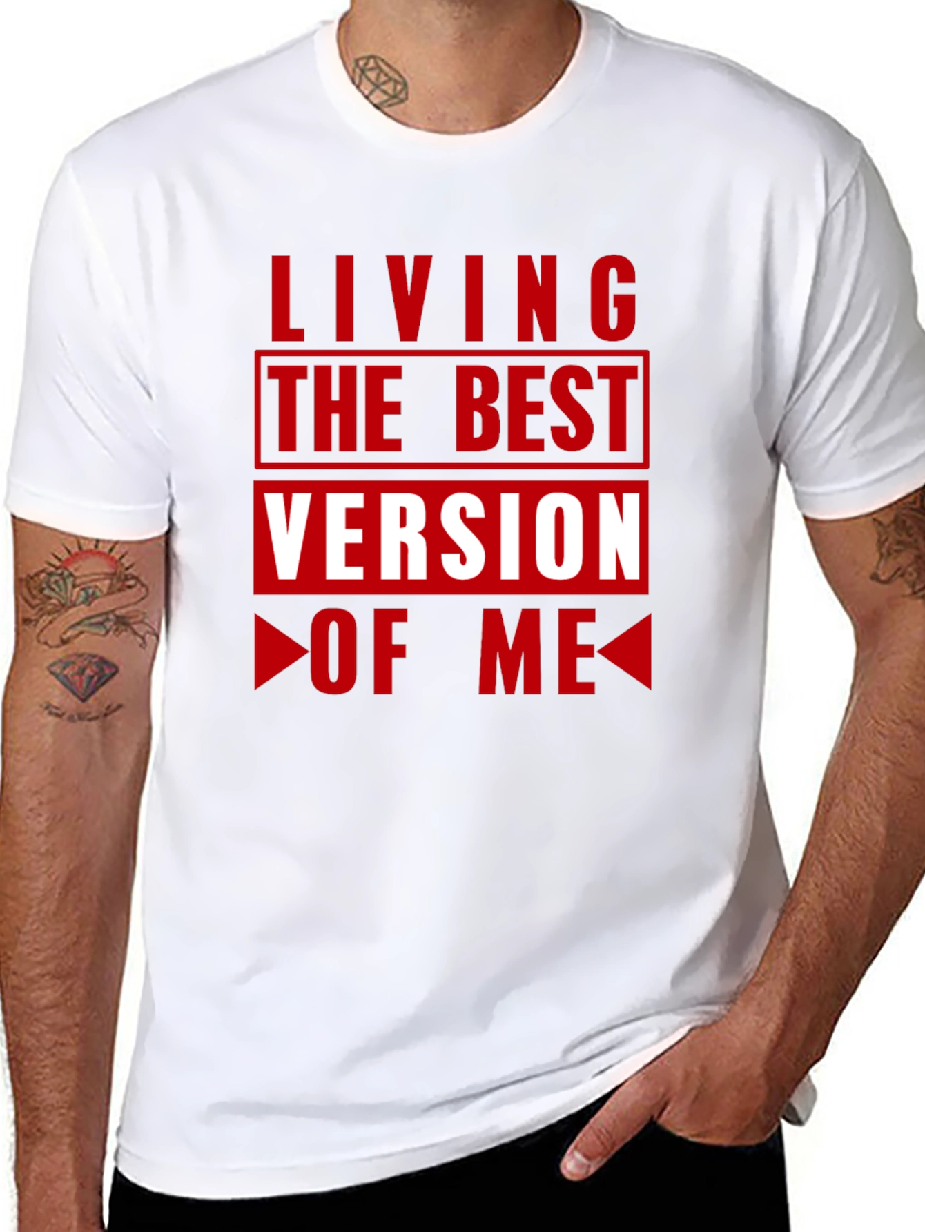 Living the Best Version of Me T-Shirt