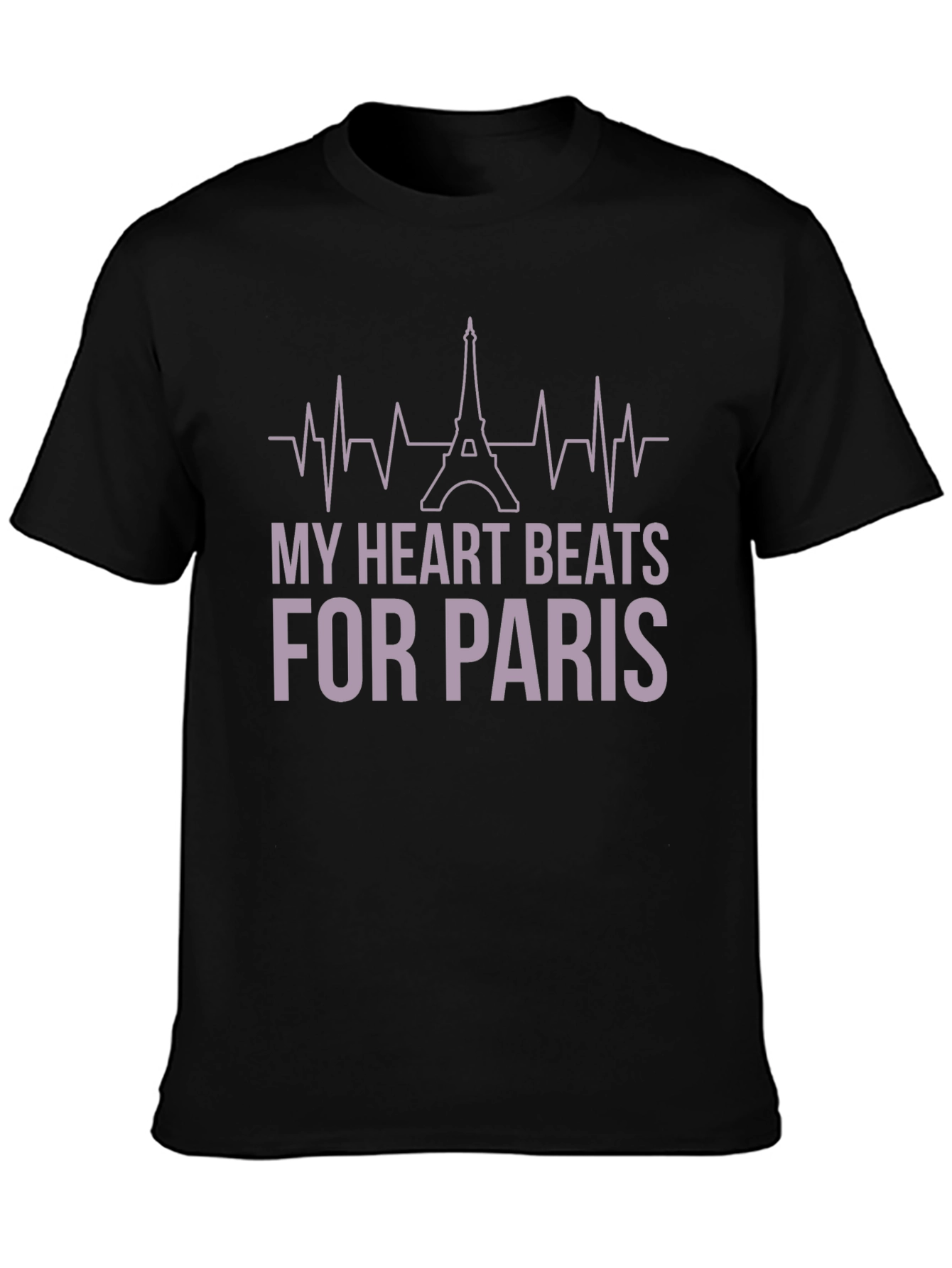 Paris Lover T-Shirt: My Heart Beats for Paris
