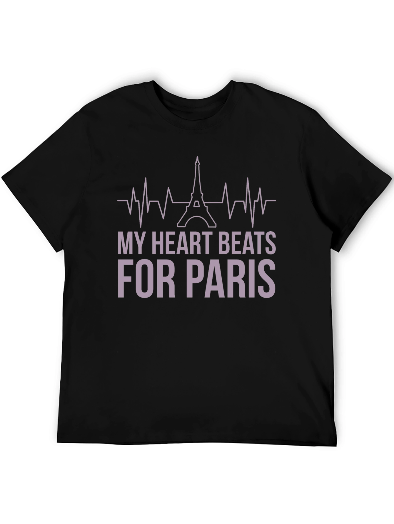Paris Lover T-Shirt: My Heart Beats for Paris