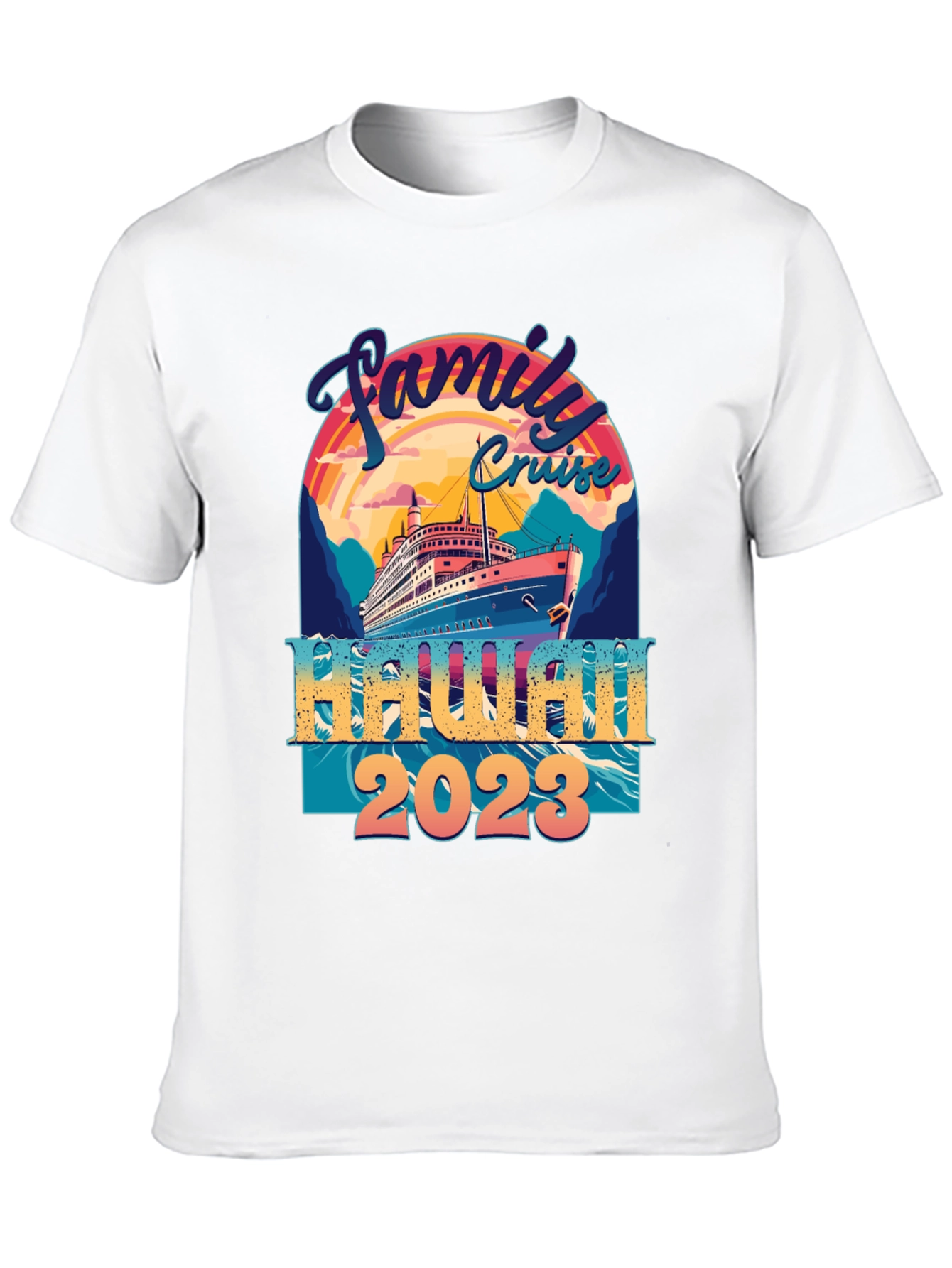 Family Cruise Hawaii 2023 T-Shirt