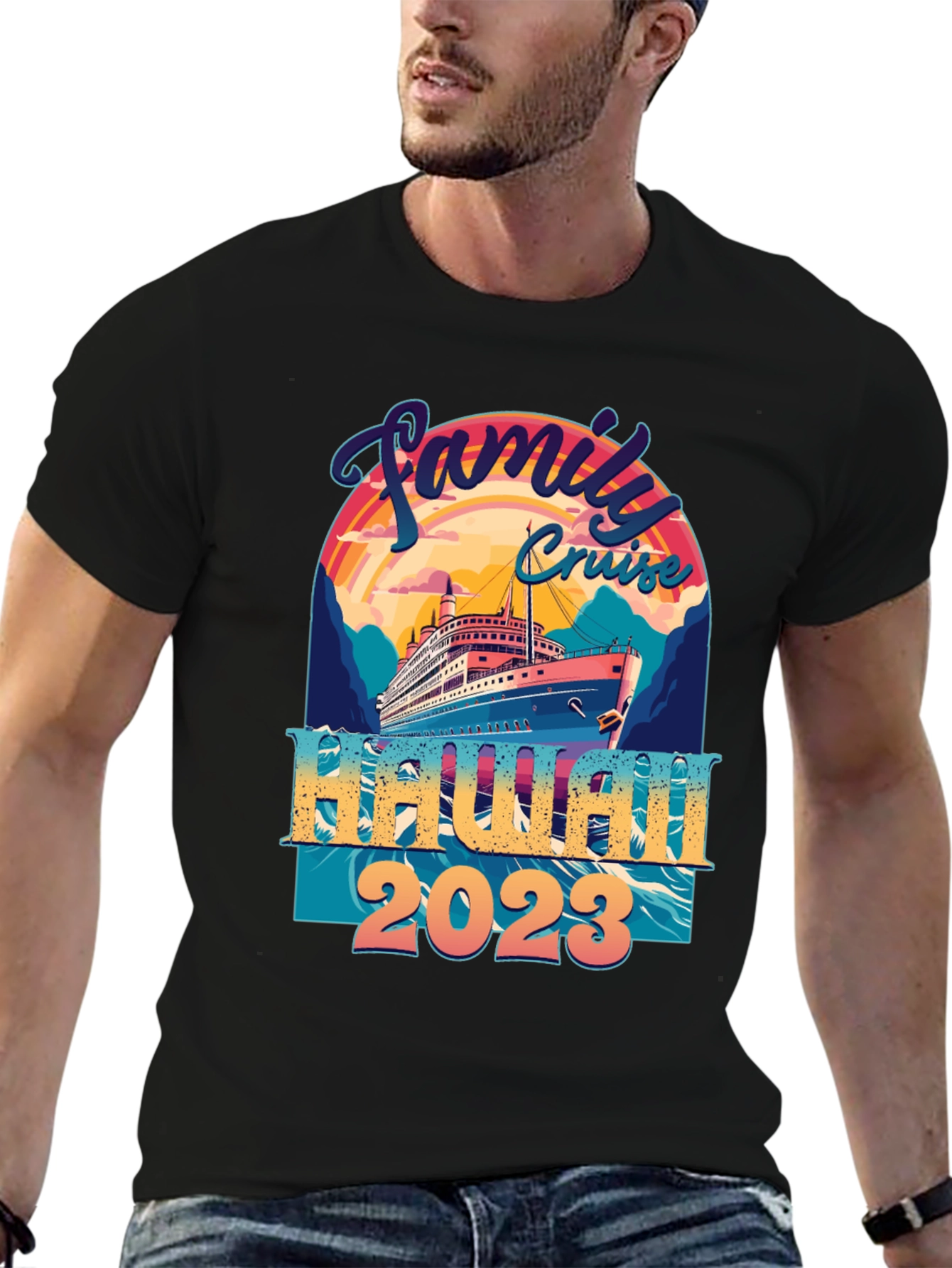 Family Cruise Hawaii 2023 T-Shirt