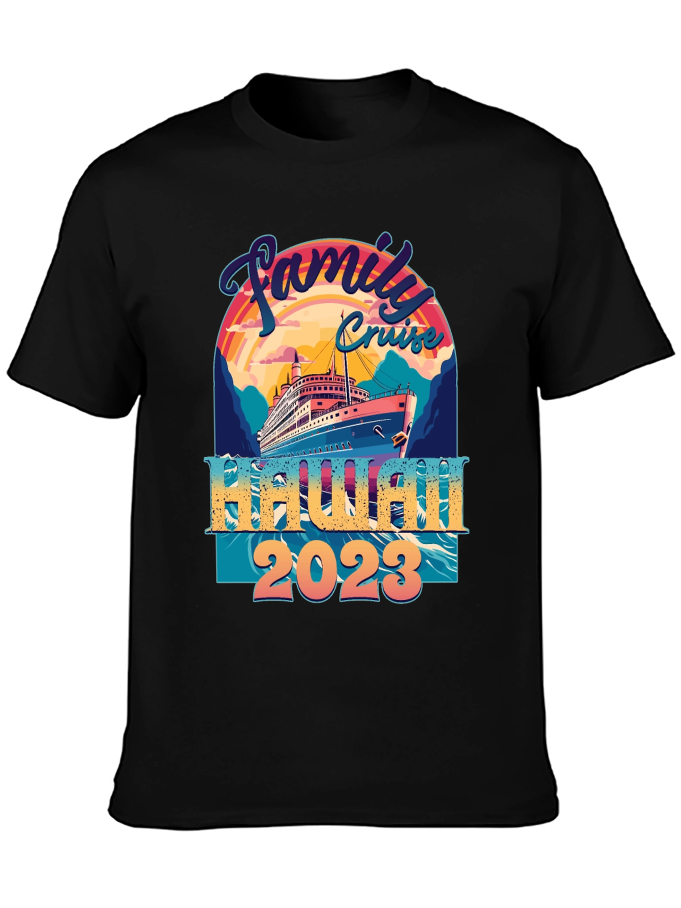 Family Cruise Hawaii 2023 T-Shirt