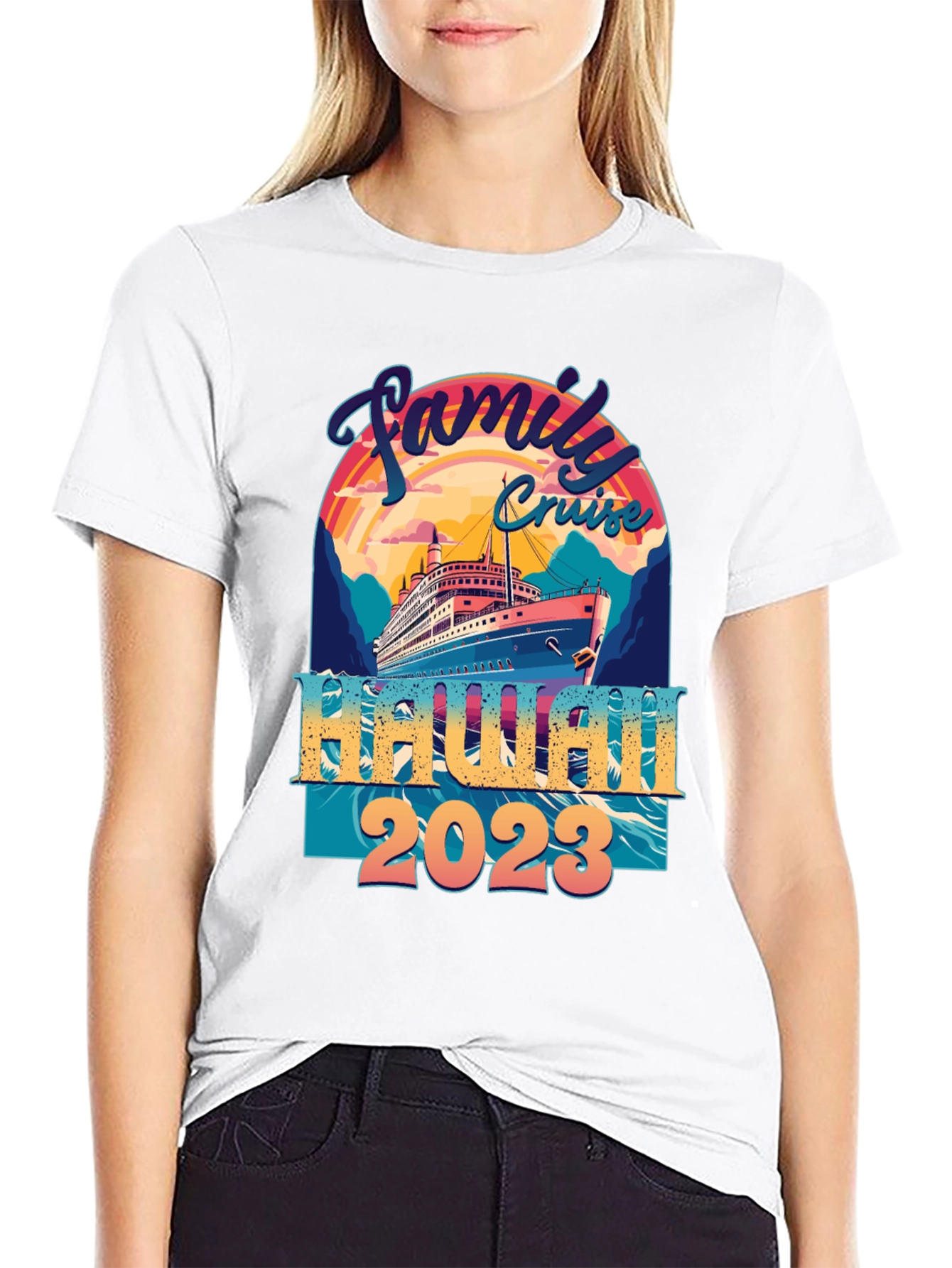 Family Cruise Hawaii 2023 T-Shirt