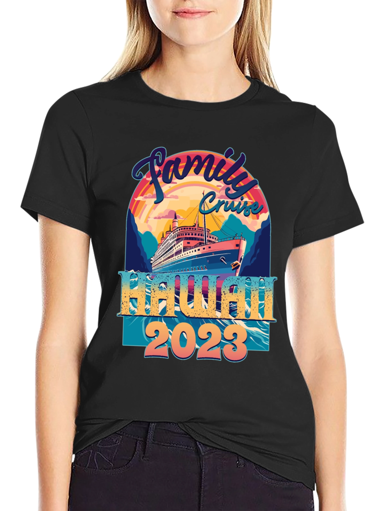 Family Cruise Hawaii 2023 T-Shirt