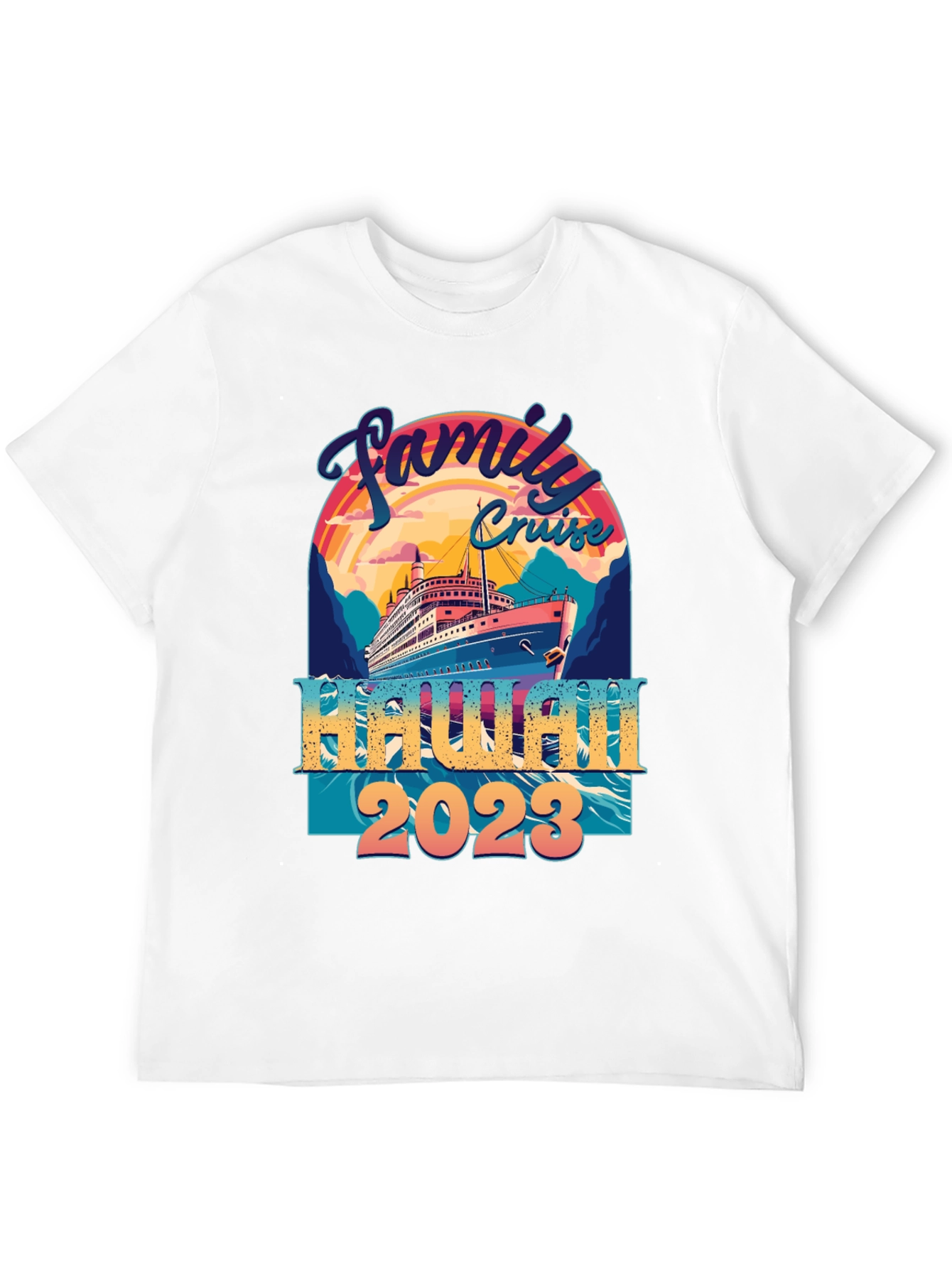 Family Cruise Hawaii 2023 T-Shirt