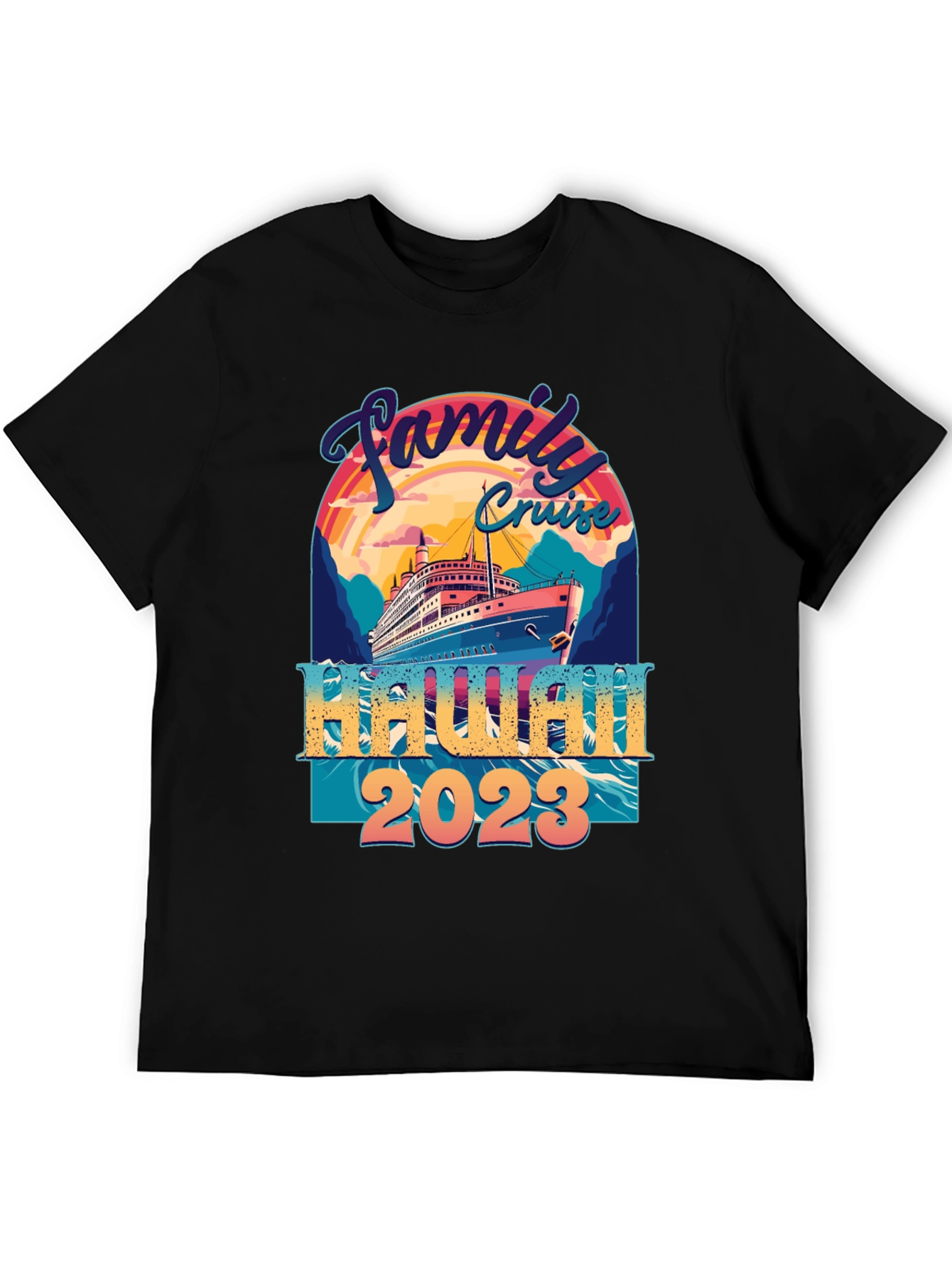 Family Cruise Hawaii 2023 T-Shirt