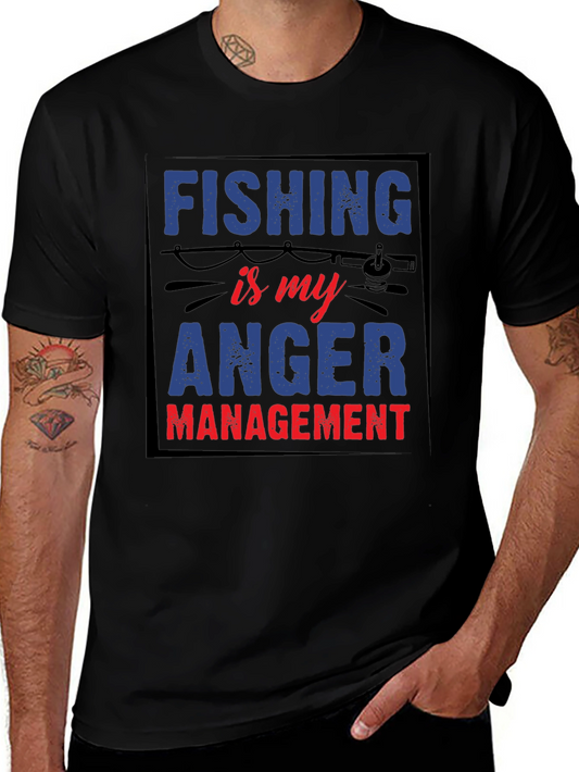 Fishing is My Anger Management T-Shirt